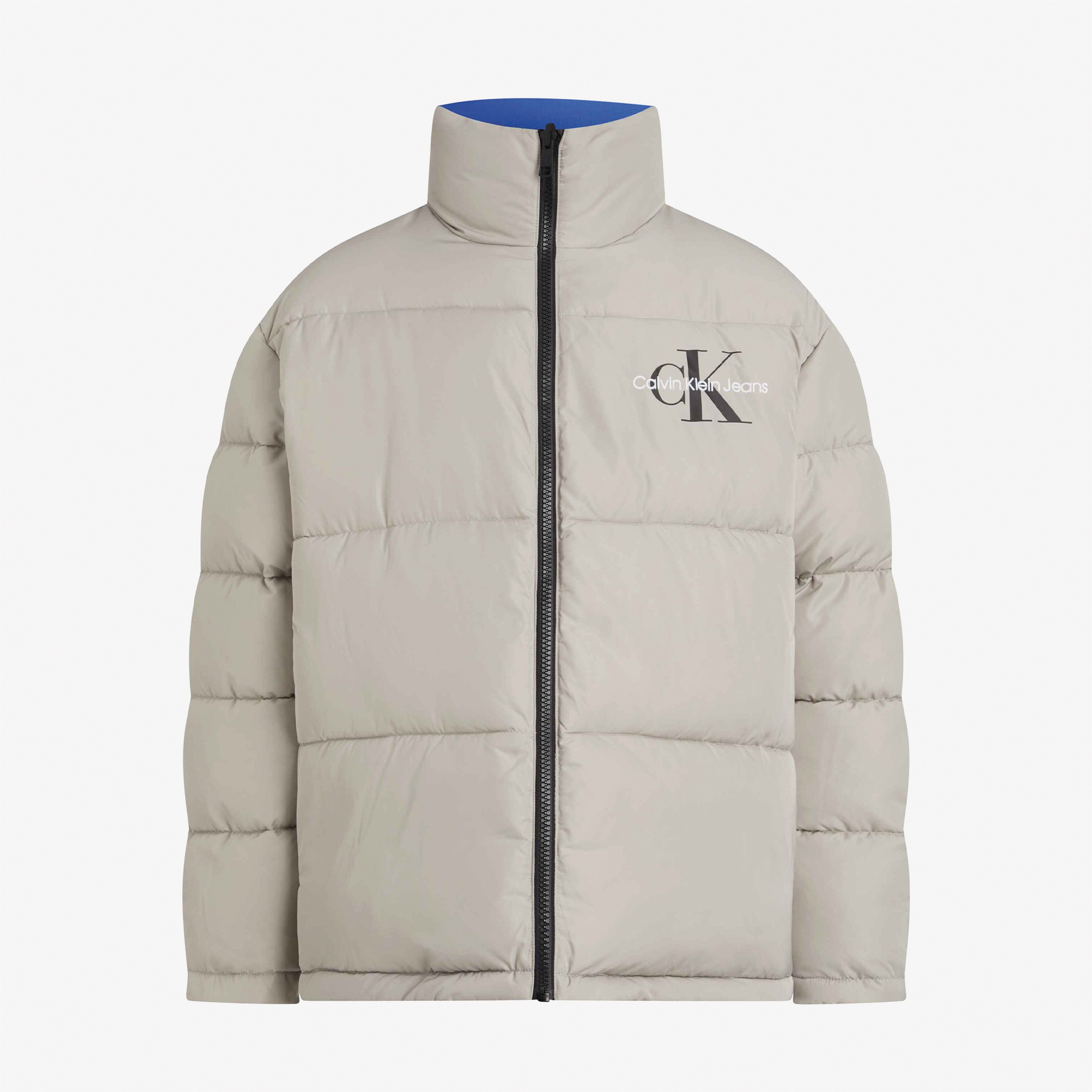 Calvin Klein Jeans Reversible 90S Puffer Erkek Mavi Mont