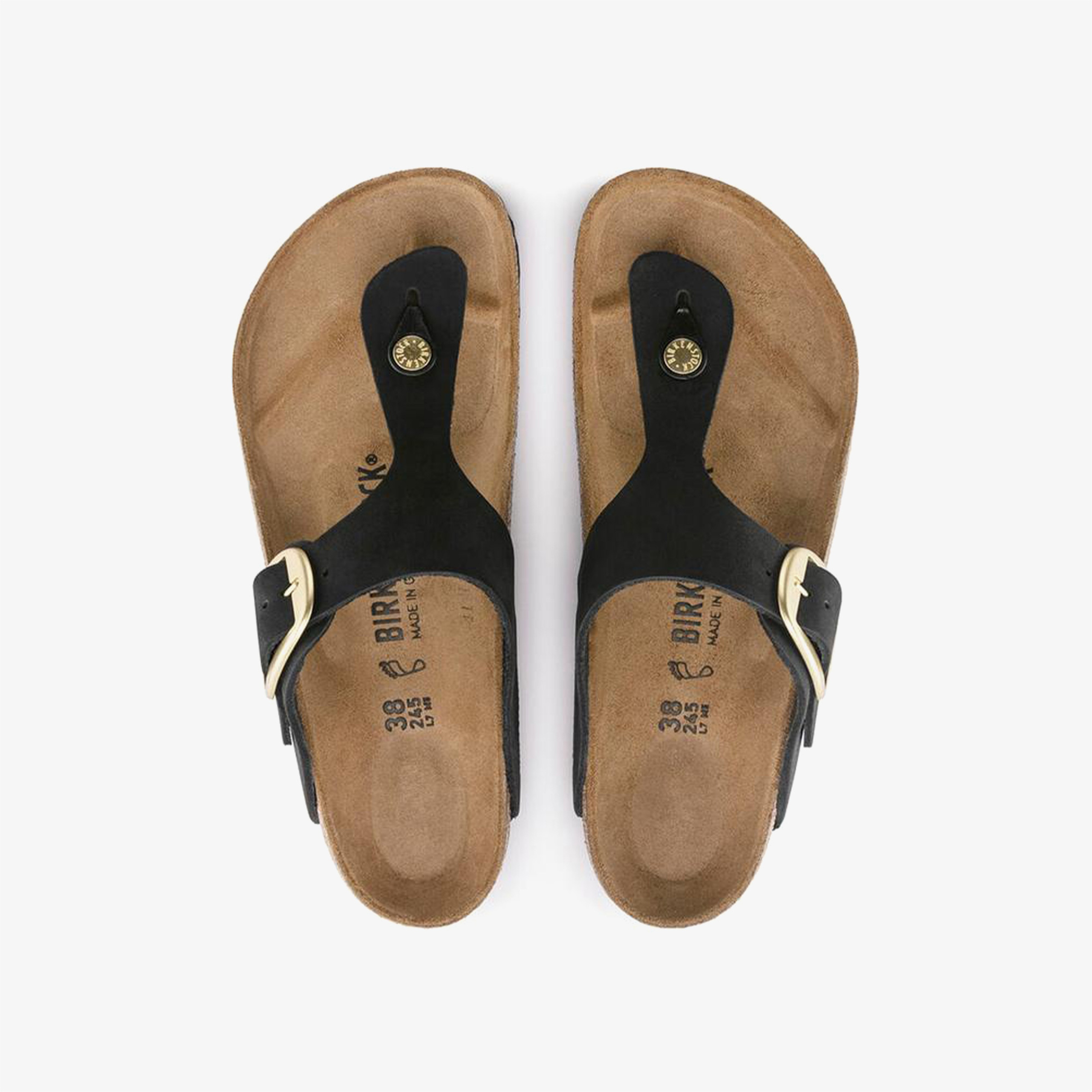 Birkenstock Gizeh Big Buckle Nu Kadın Siyah Terlik