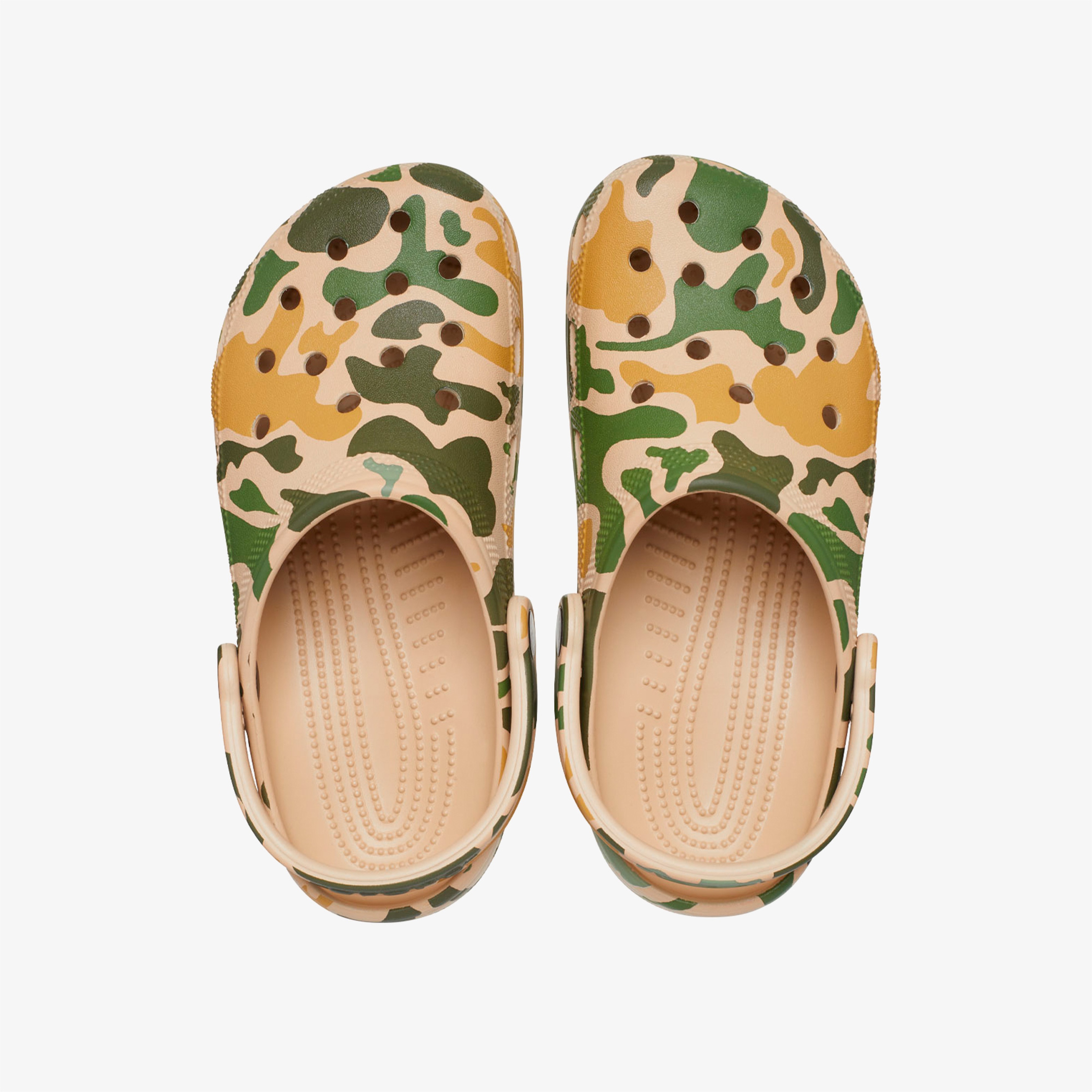 Crocs Classic Printed Camo Erkek Haki Terlik