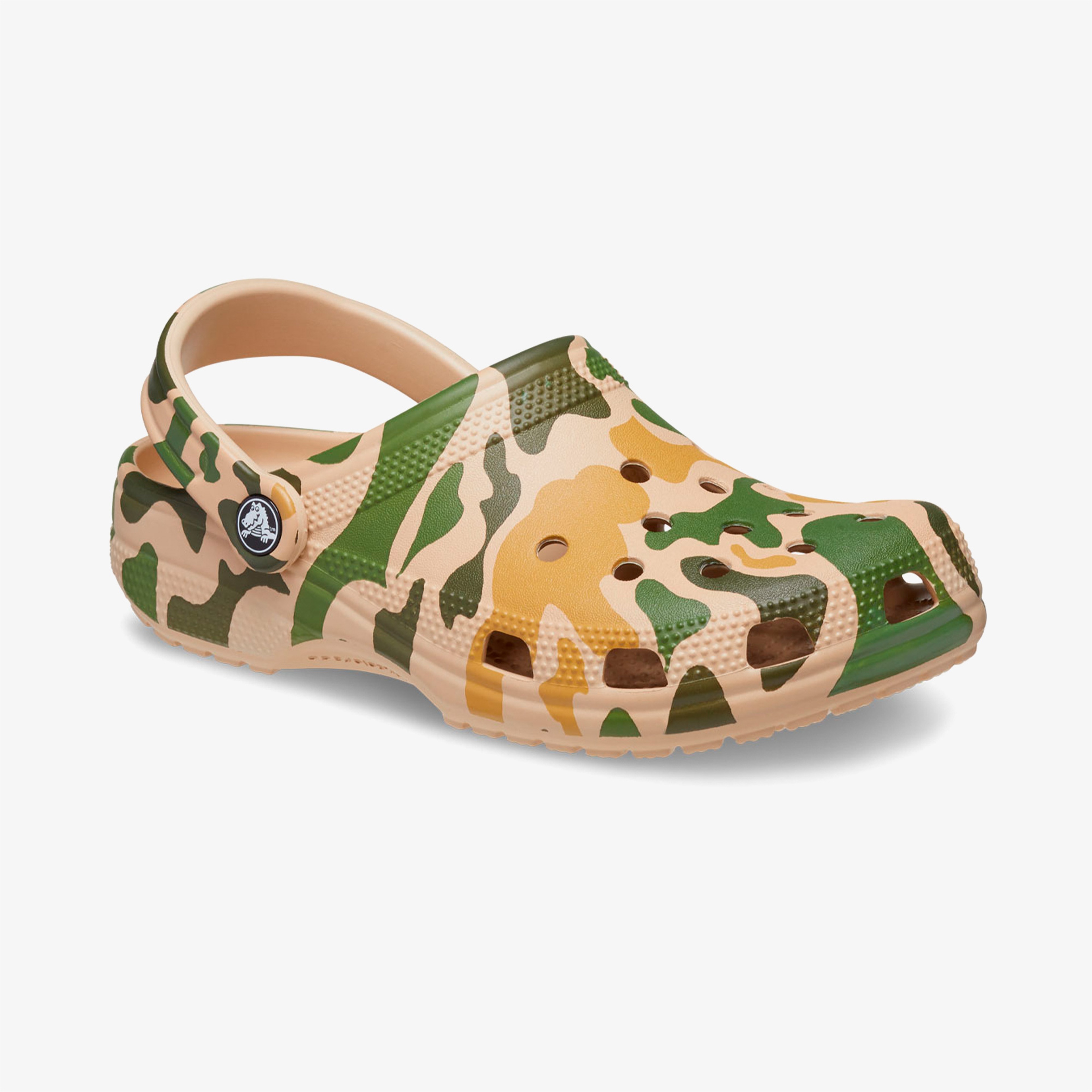 Crocs Classic Printed Camo Erkek Haki Terlik