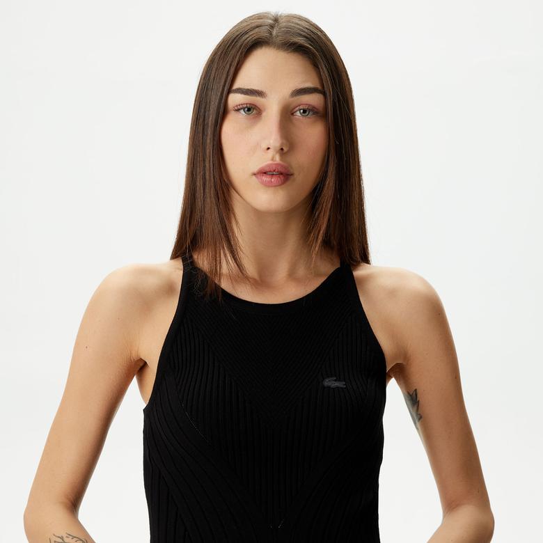 Lacoste Kadın Siyah Elbise