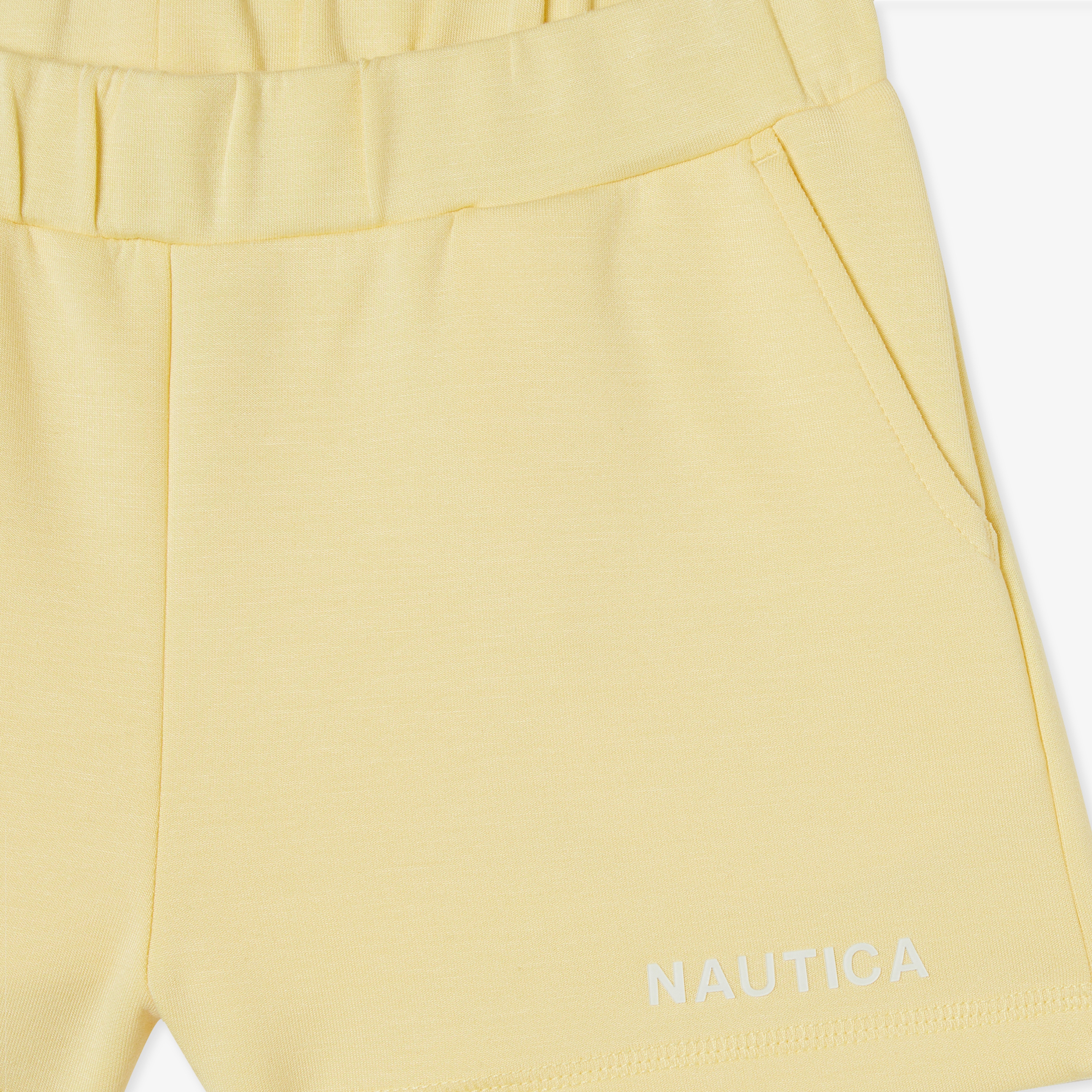 Nautica Kız Çocuk Sarı Relaxed Fit Şort