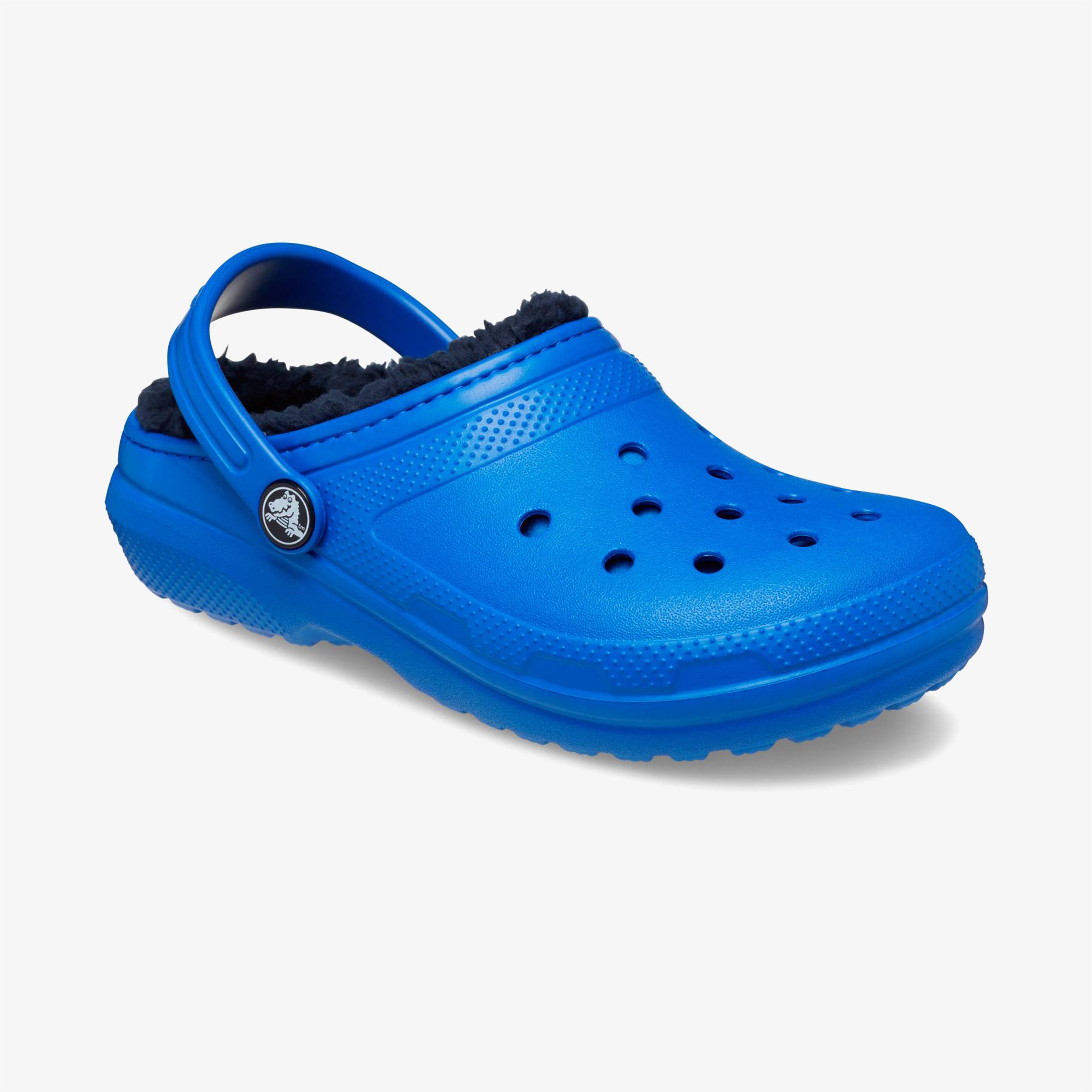 Crocs Classic Lined Clog Çocuk Mavi Terlik
