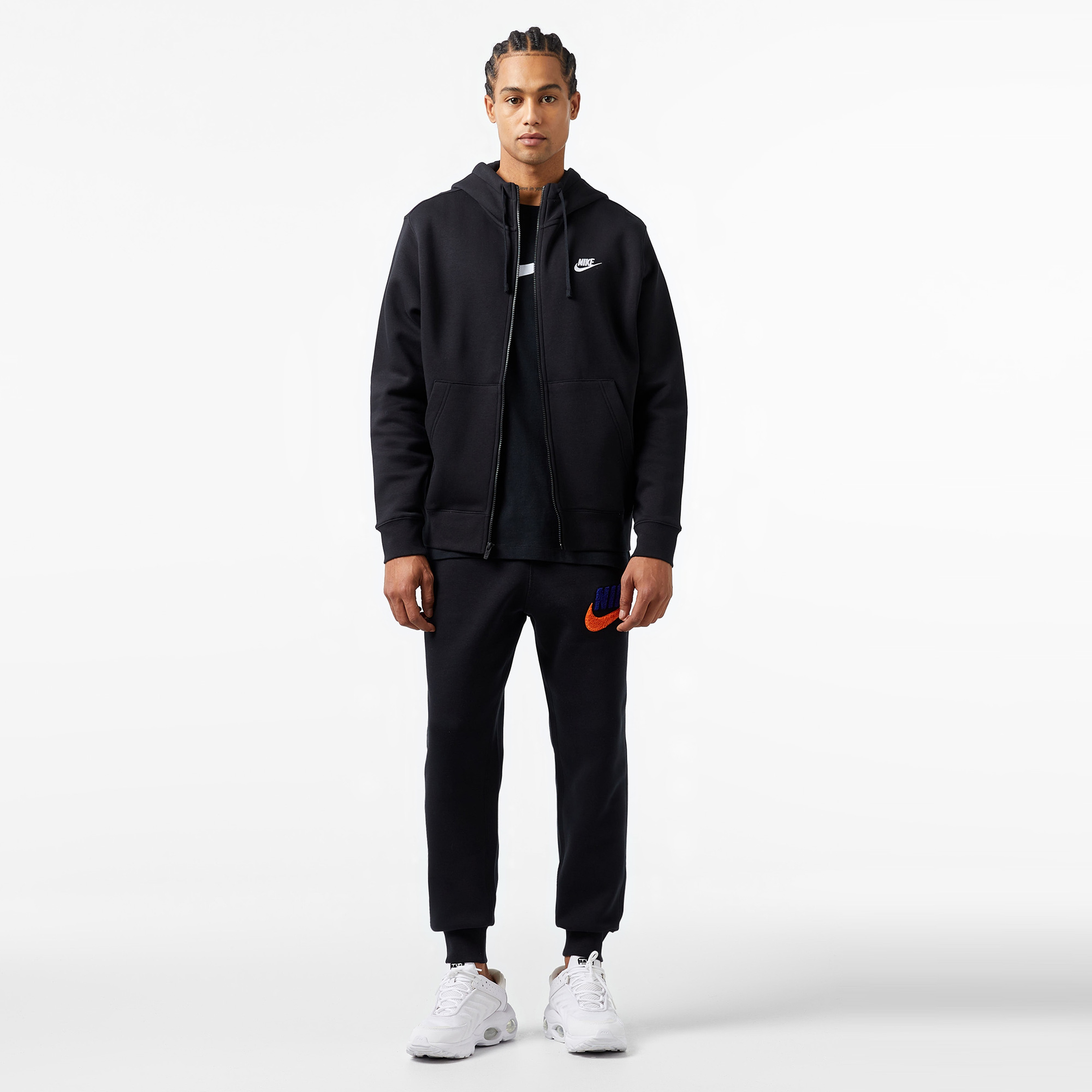 Nike Sportswear Club Fleece Erkek Siyah Eşofman Üstü