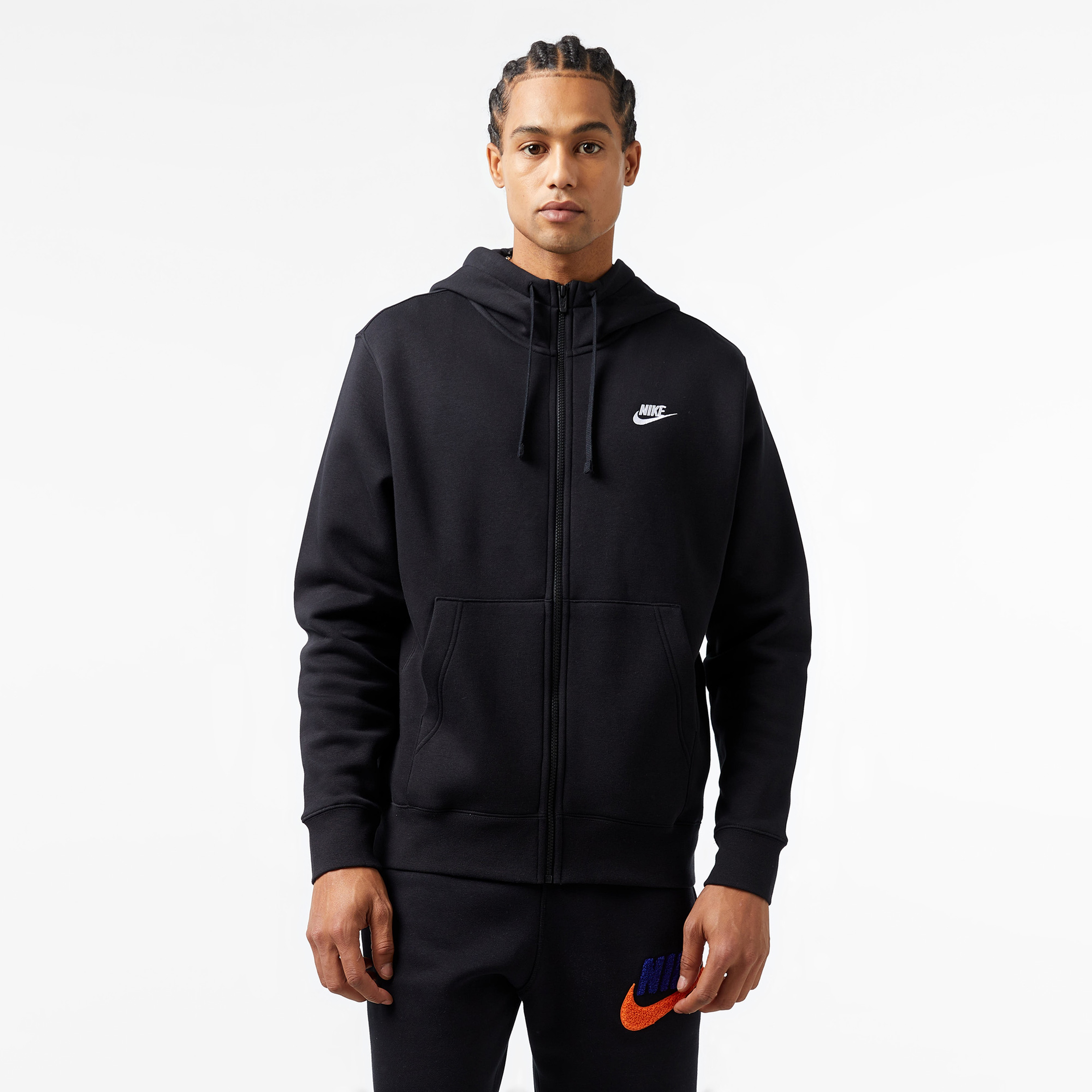 Nike Sportswear Club Fleece Erkek Siyah Eşofman Üstü