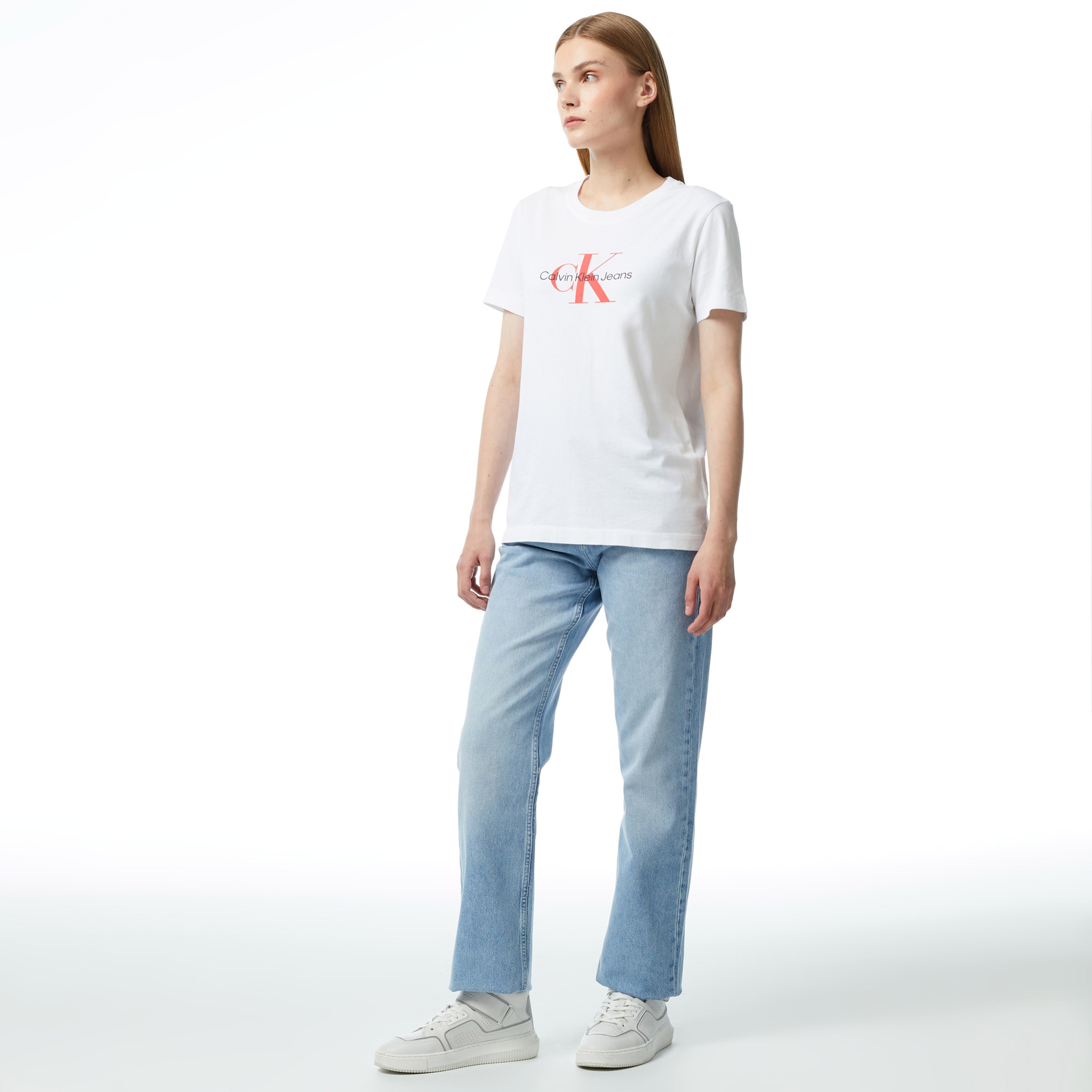 Calvin Klein Jeans Kadın Mavi Jean