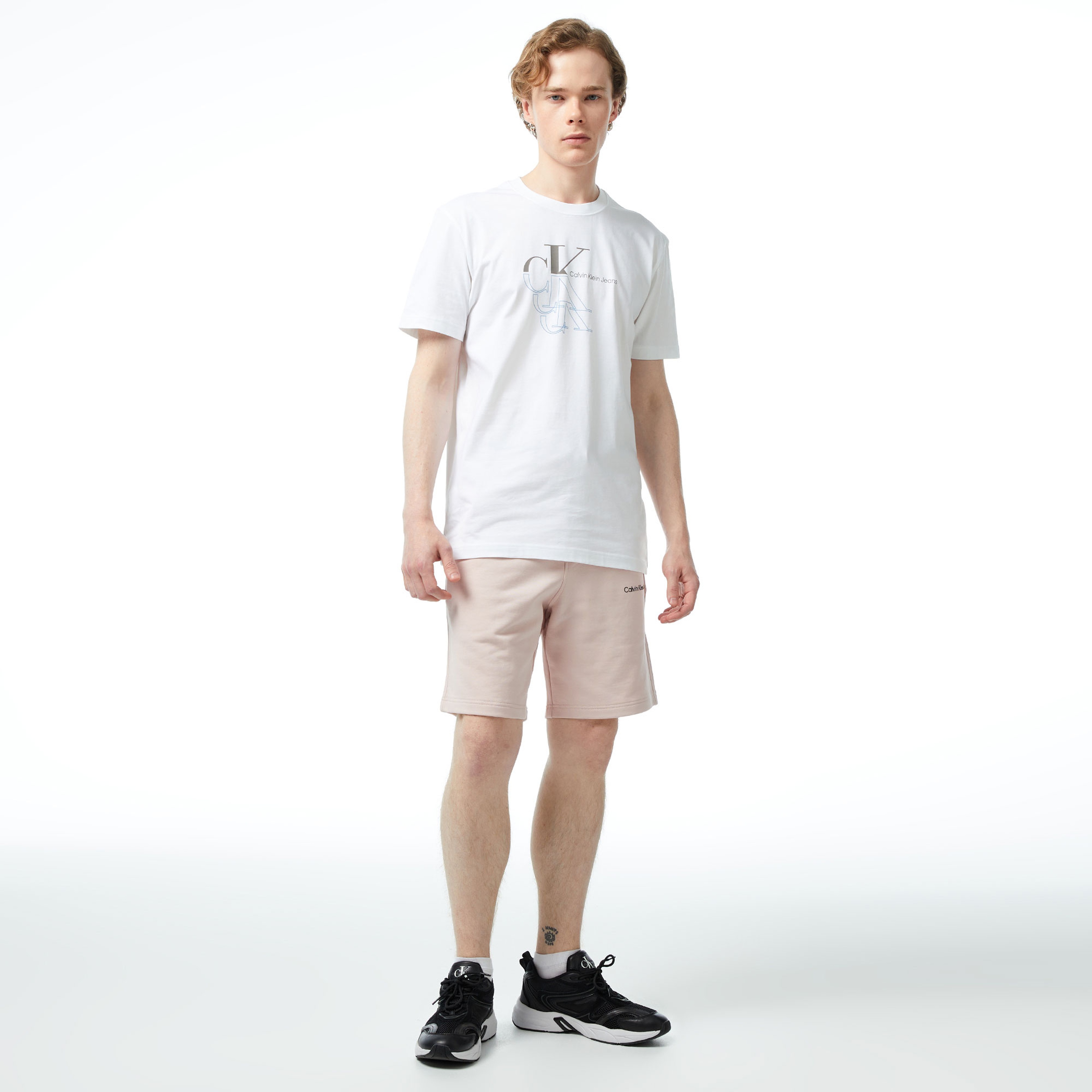 Calvin Klein Jeans Institutional Erkek Bej Şort