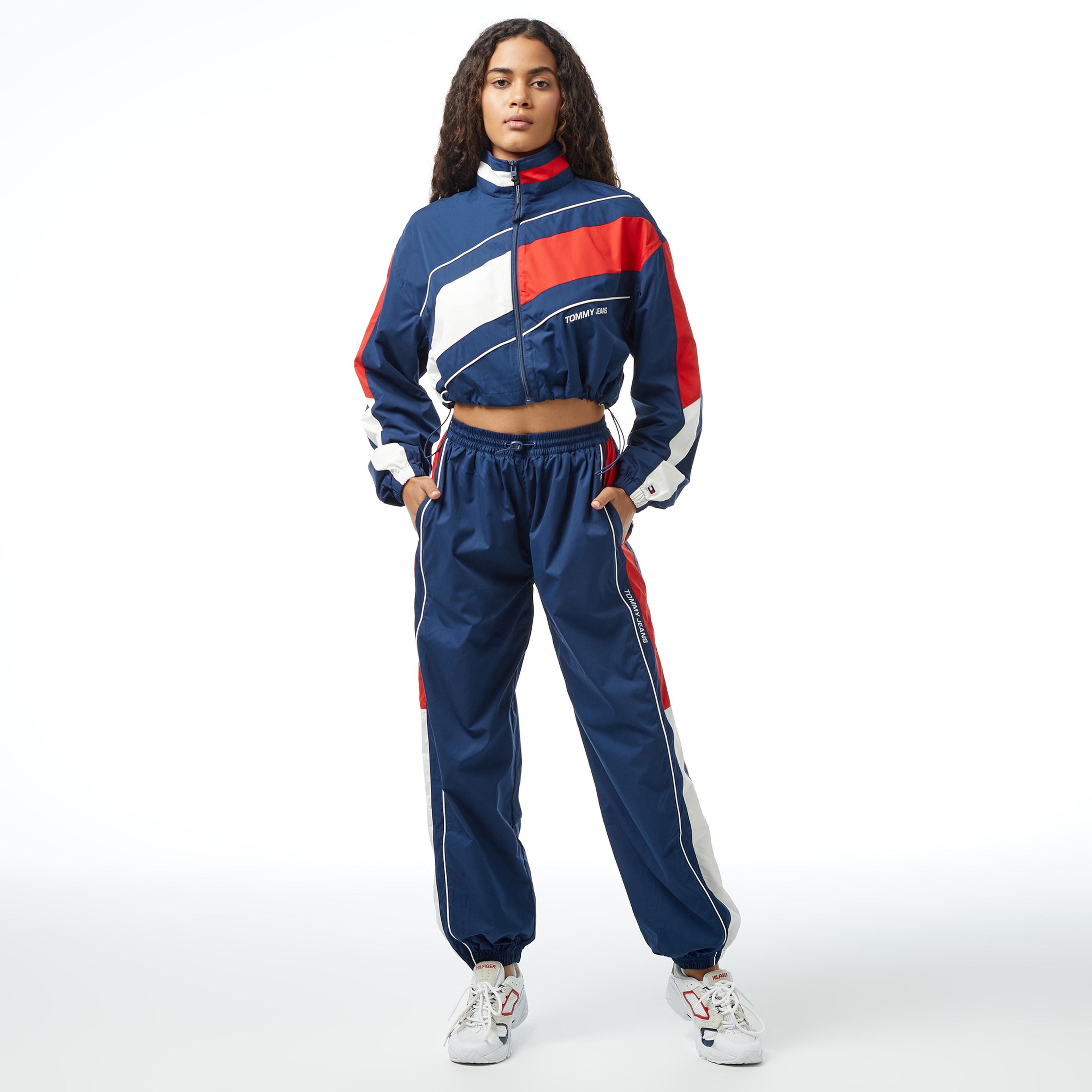 Tommy Jeans Archive Games Track Bottom Kadın Mavi Pantolon