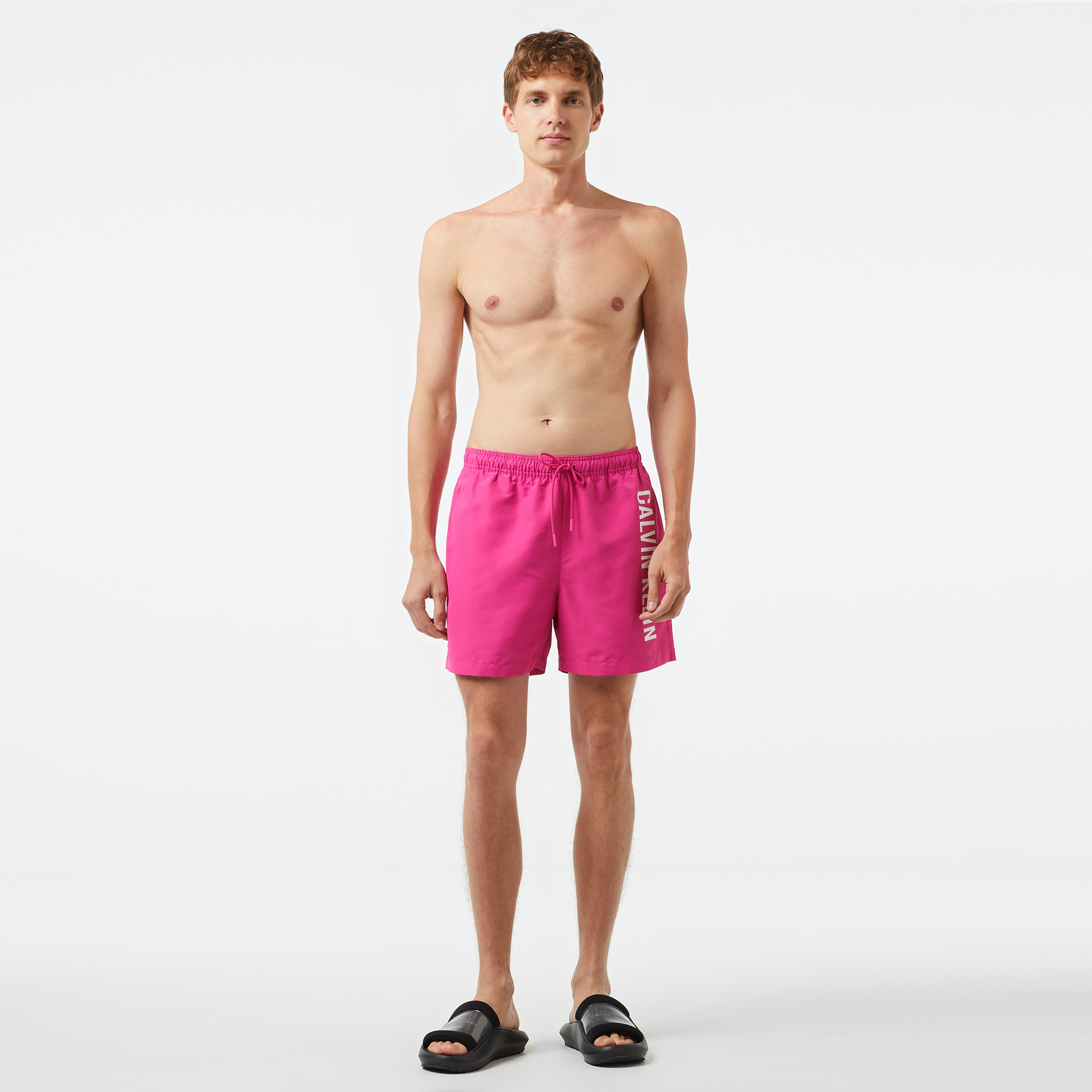 Calvin Klein Intense Power Erkek Pembe Mayo Şort