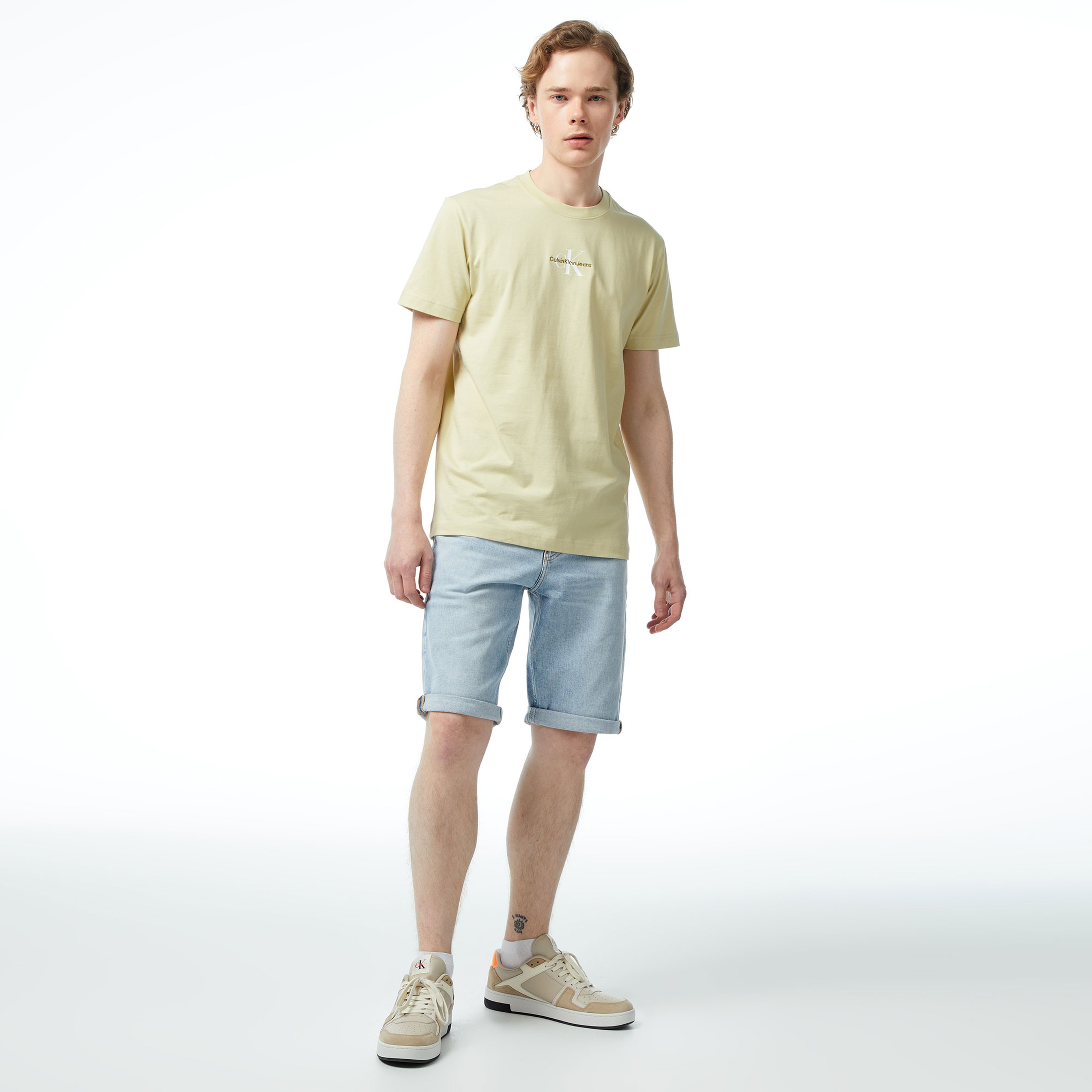 Calvin Klein Erkek Mavi Şort