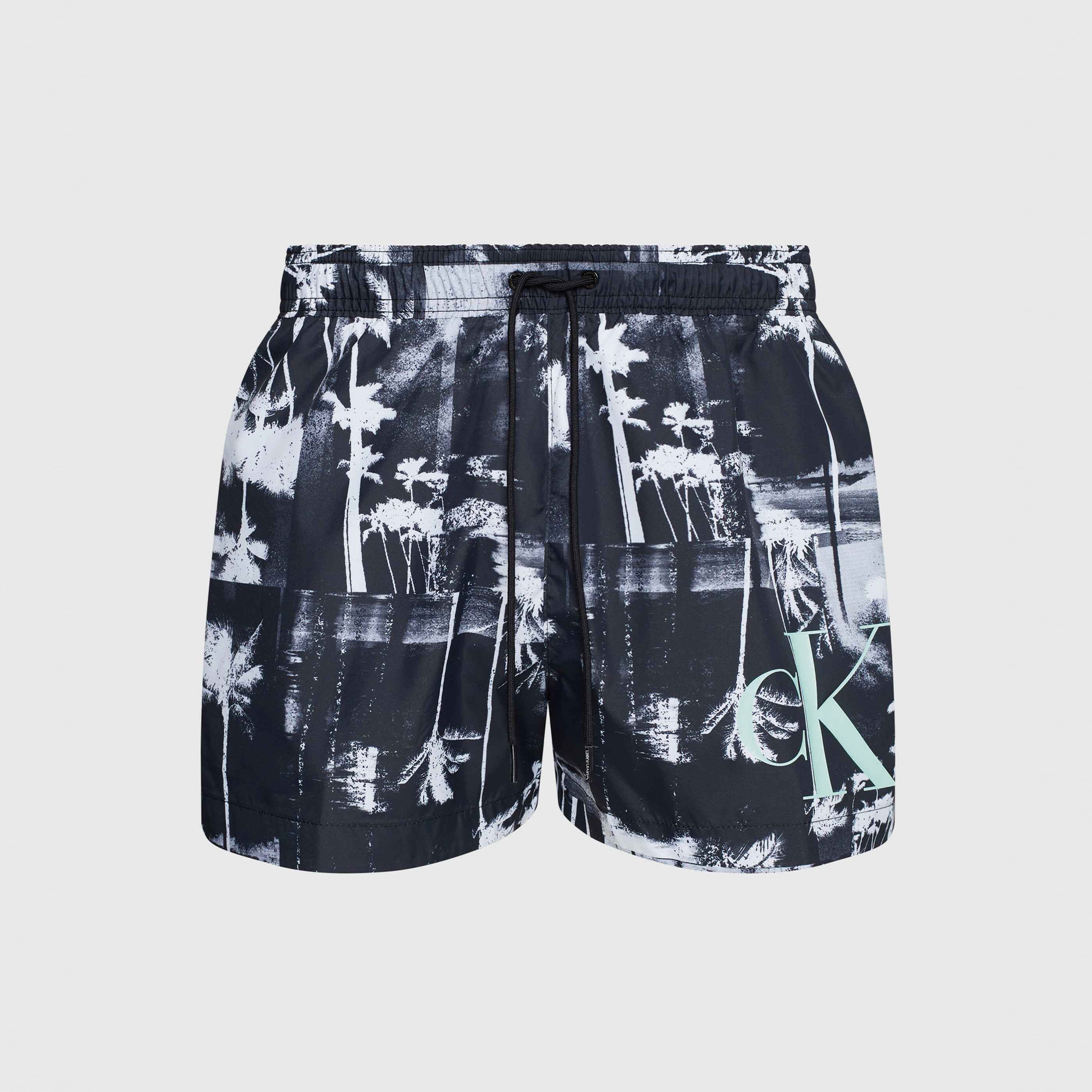 Calvin Klein Monogram Erkek Siyah Mayo Şort