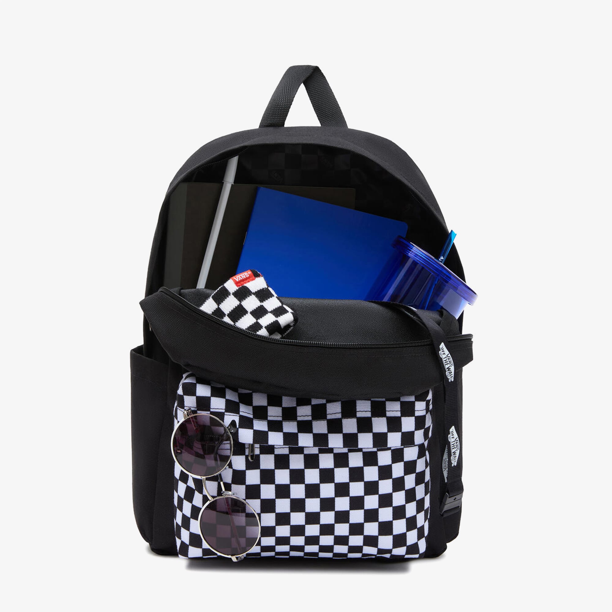 Vans Old Skool Grom Çocuk Siyah Sırt Çantası