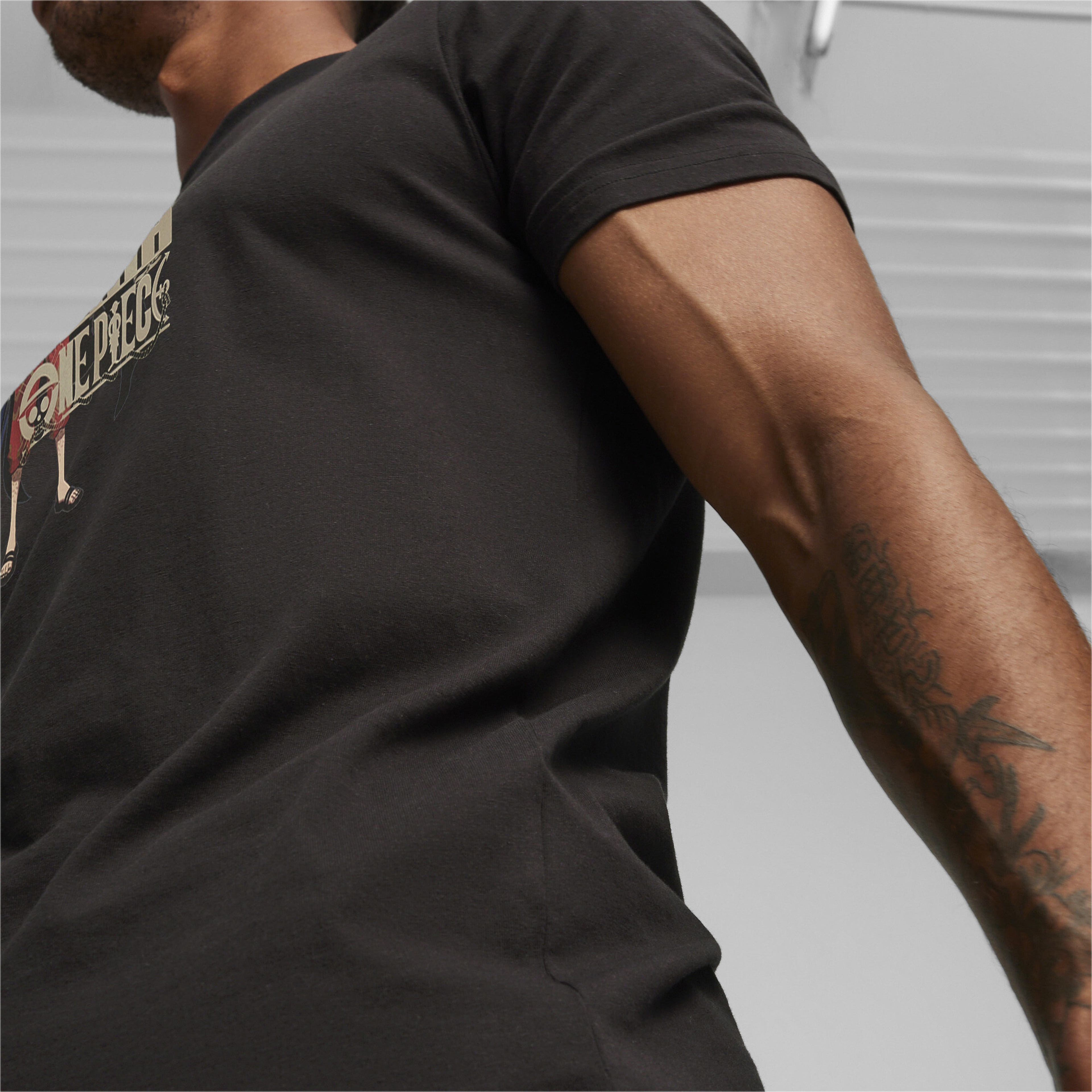 Puma X One Piece Graphic Erkek Siyah T-ShirtL624665| Occasion
