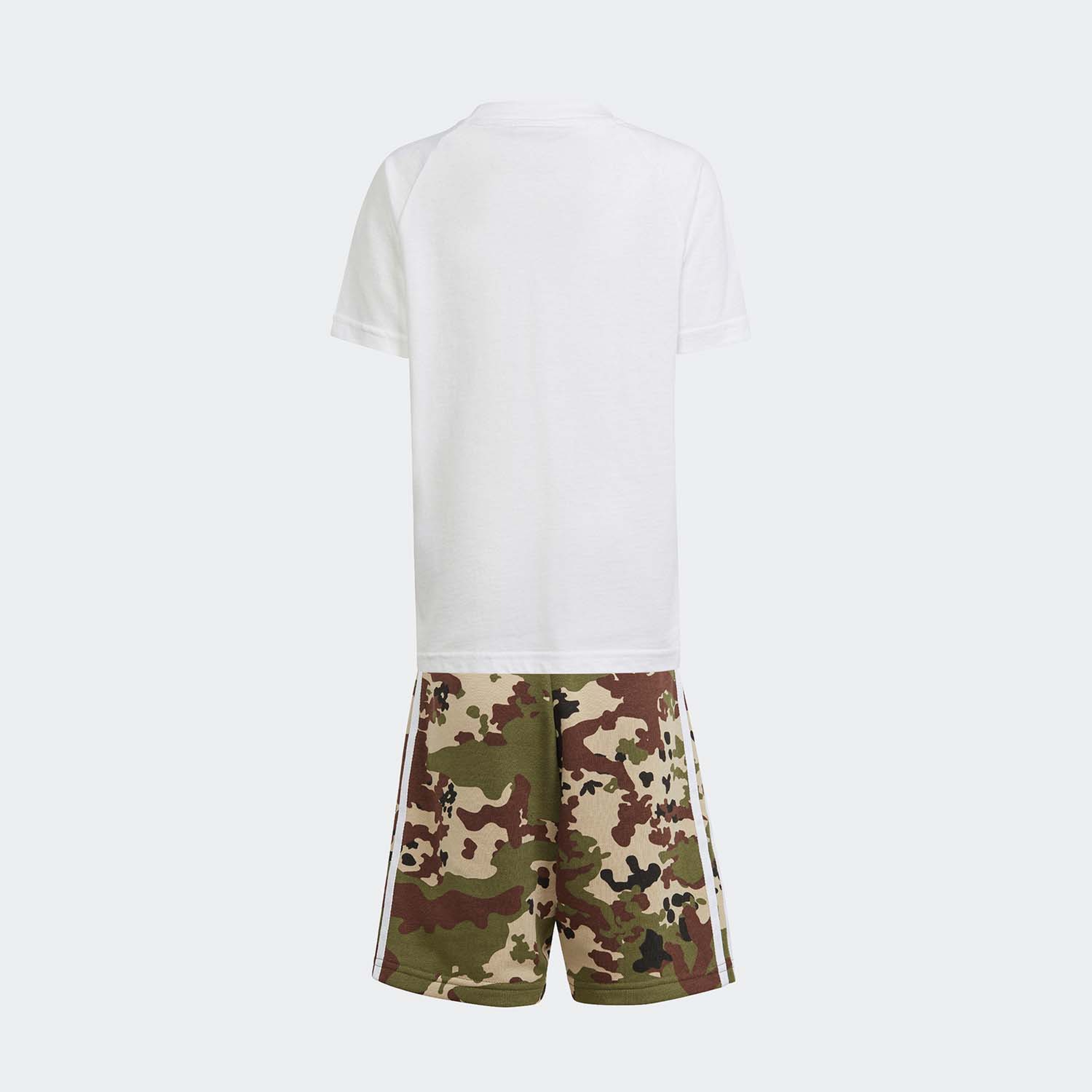 adidas Originals Set Çocuk Beyaz T-Shirt Şort Takım