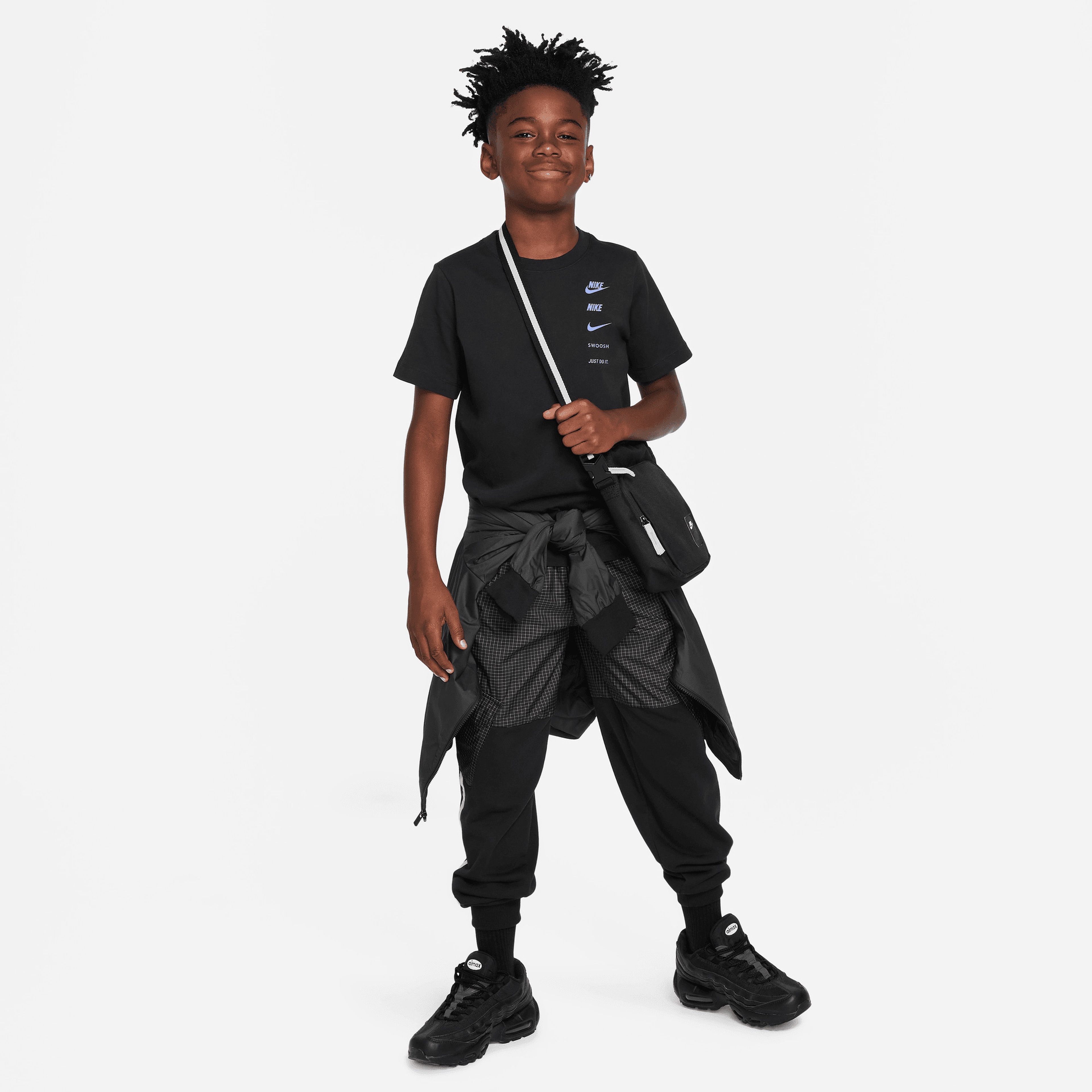 Nike Sportswear Si Graphic Çocuk Siyah T-Shirt