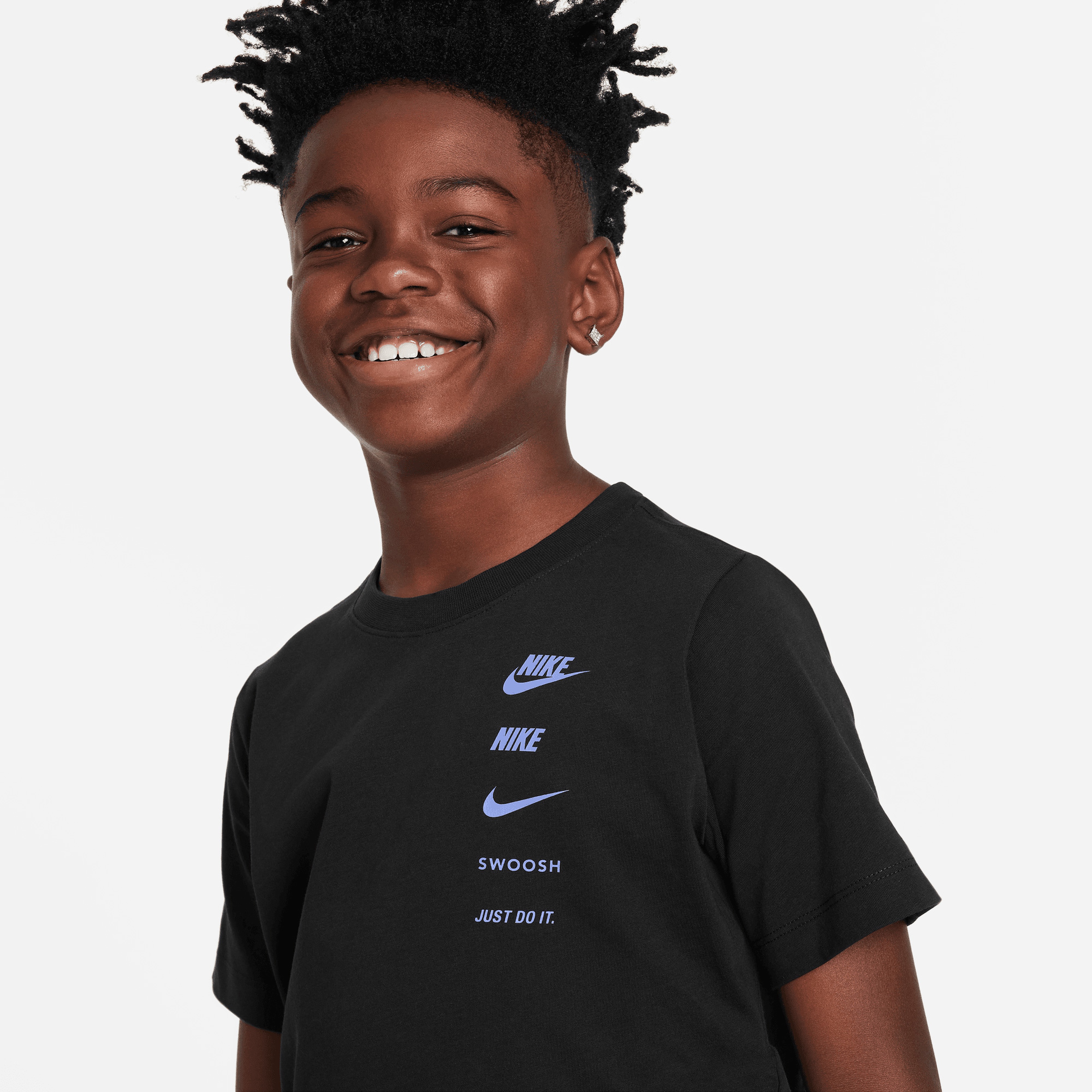 Nike Sportswear Si Graphic Çocuk Siyah T-Shirt