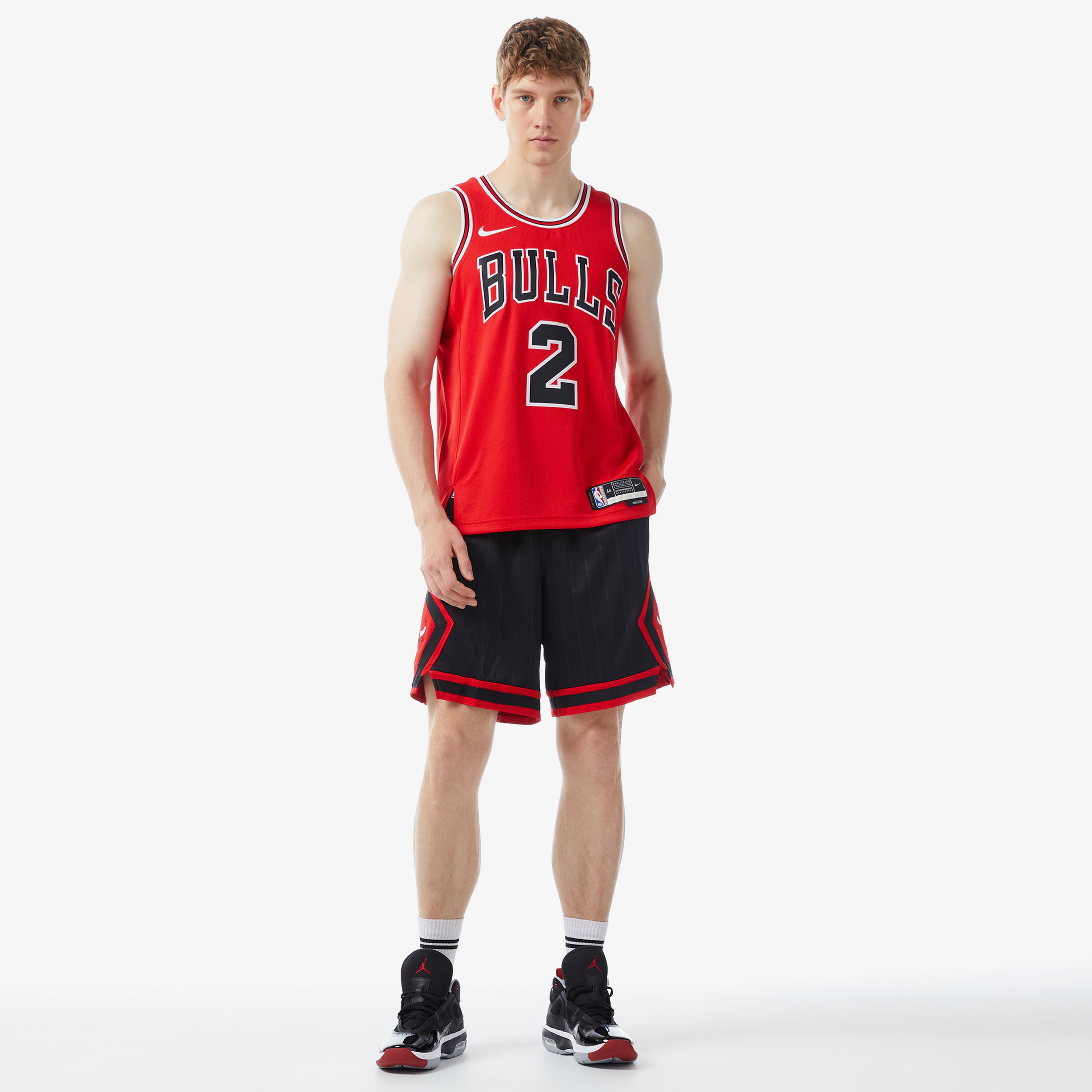 Nike Chicago Bulls Dri-Fit Swingman NBA Erkek Kırmızı Forma