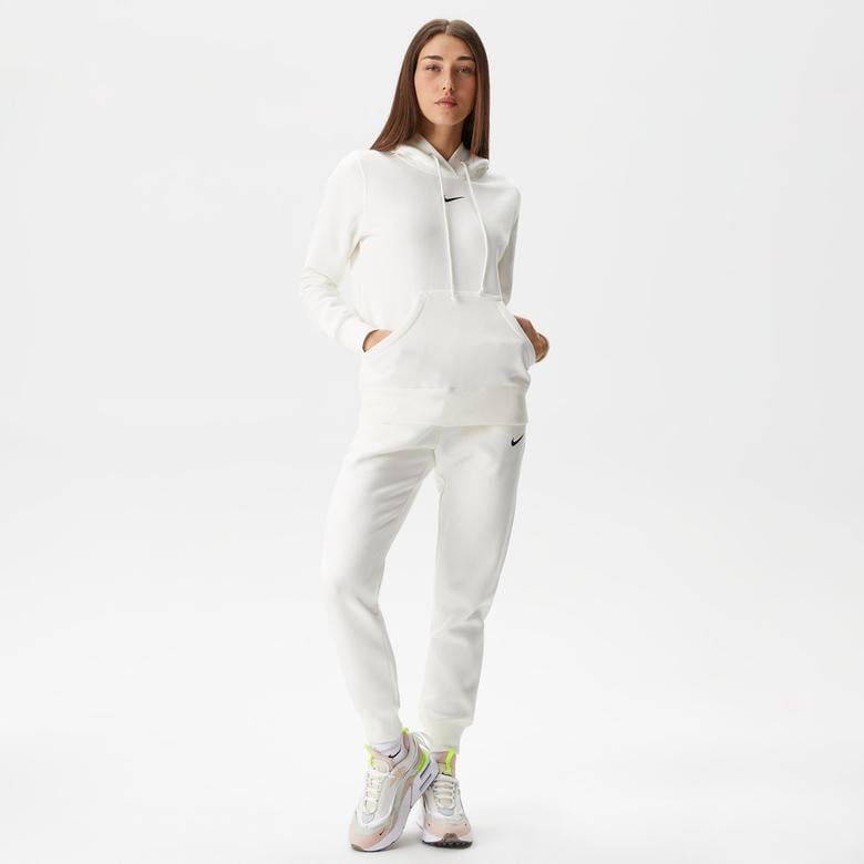 Nike Sportswear Phoenix Fleece Kadın Beyaz Eşofman Altı