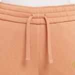 Nike Sportswear Club Fleece Yüksek Bel Çocuk Turuncu Eşofman Altı