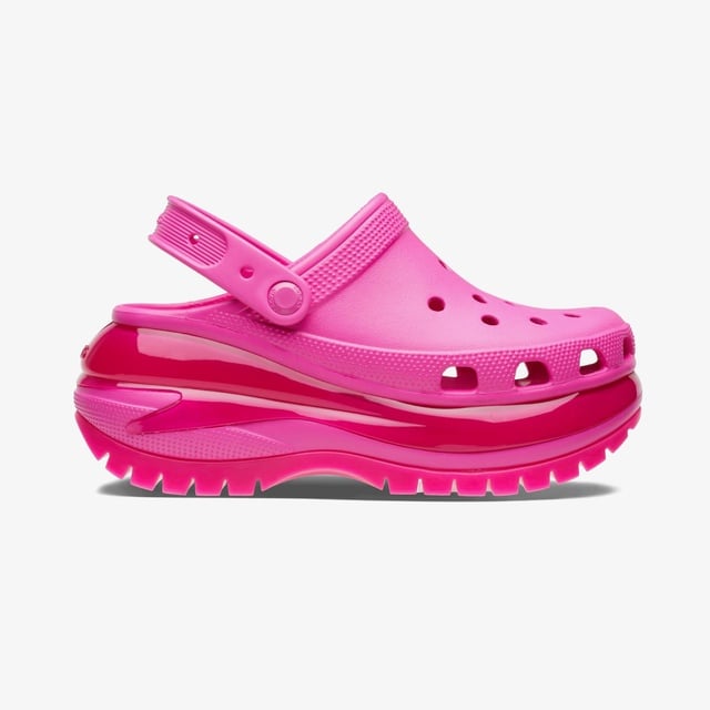 Crocs Classic Mega Crush Kadın Pembe Terlik - Görsel 2