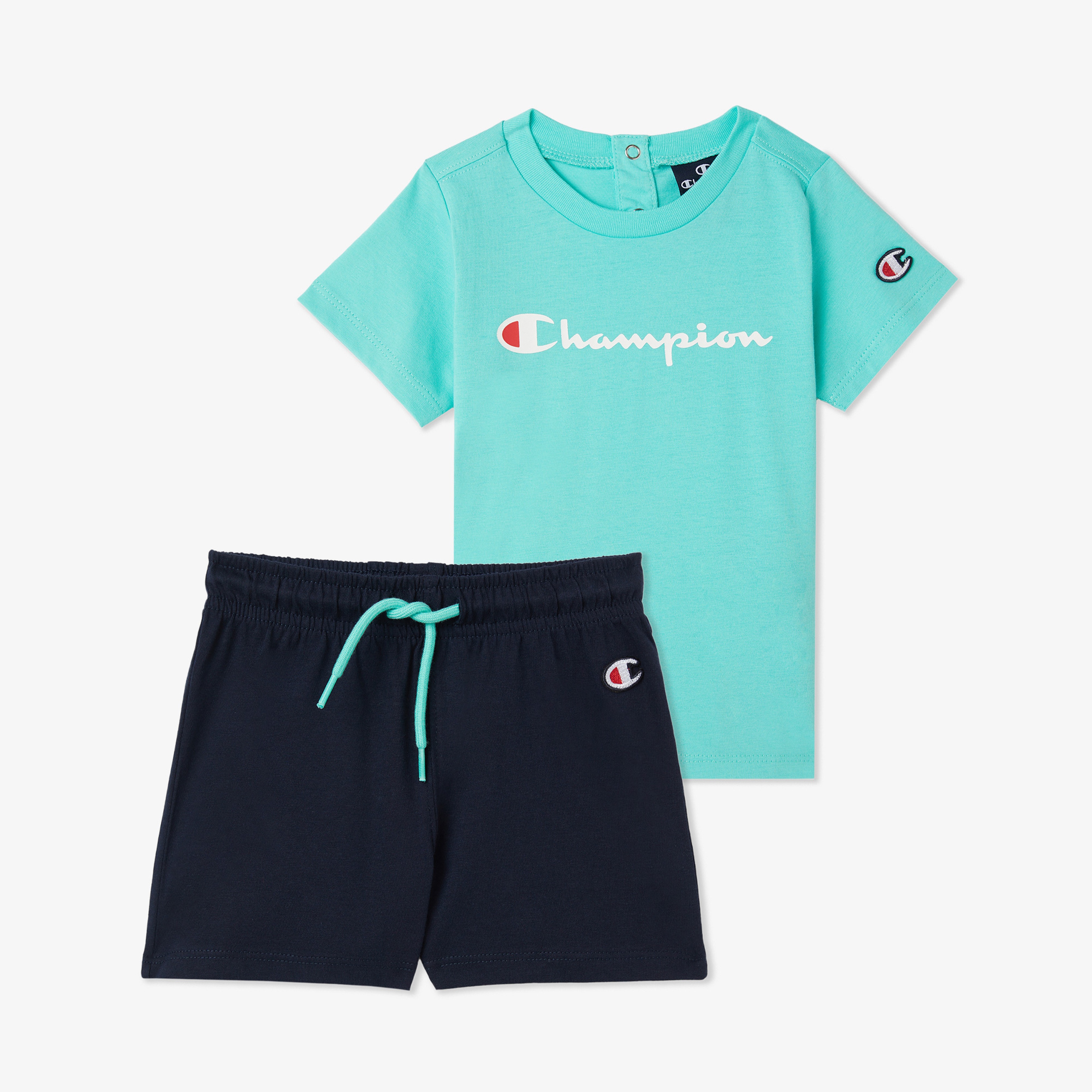 Champion Set Bebek Mavi Eşofman Takımı