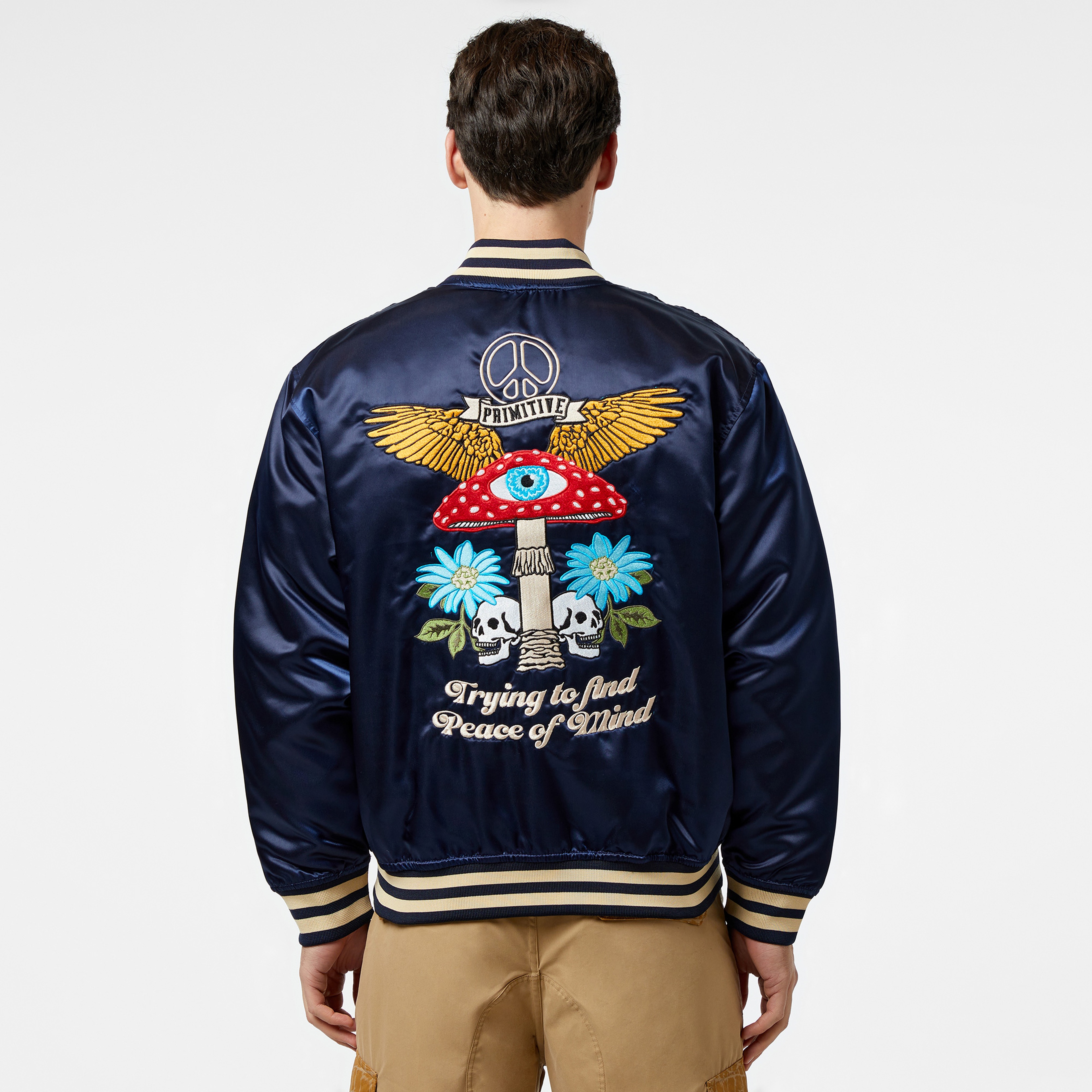 Primitive Altar Varsity Erkek Lacivert Ceket