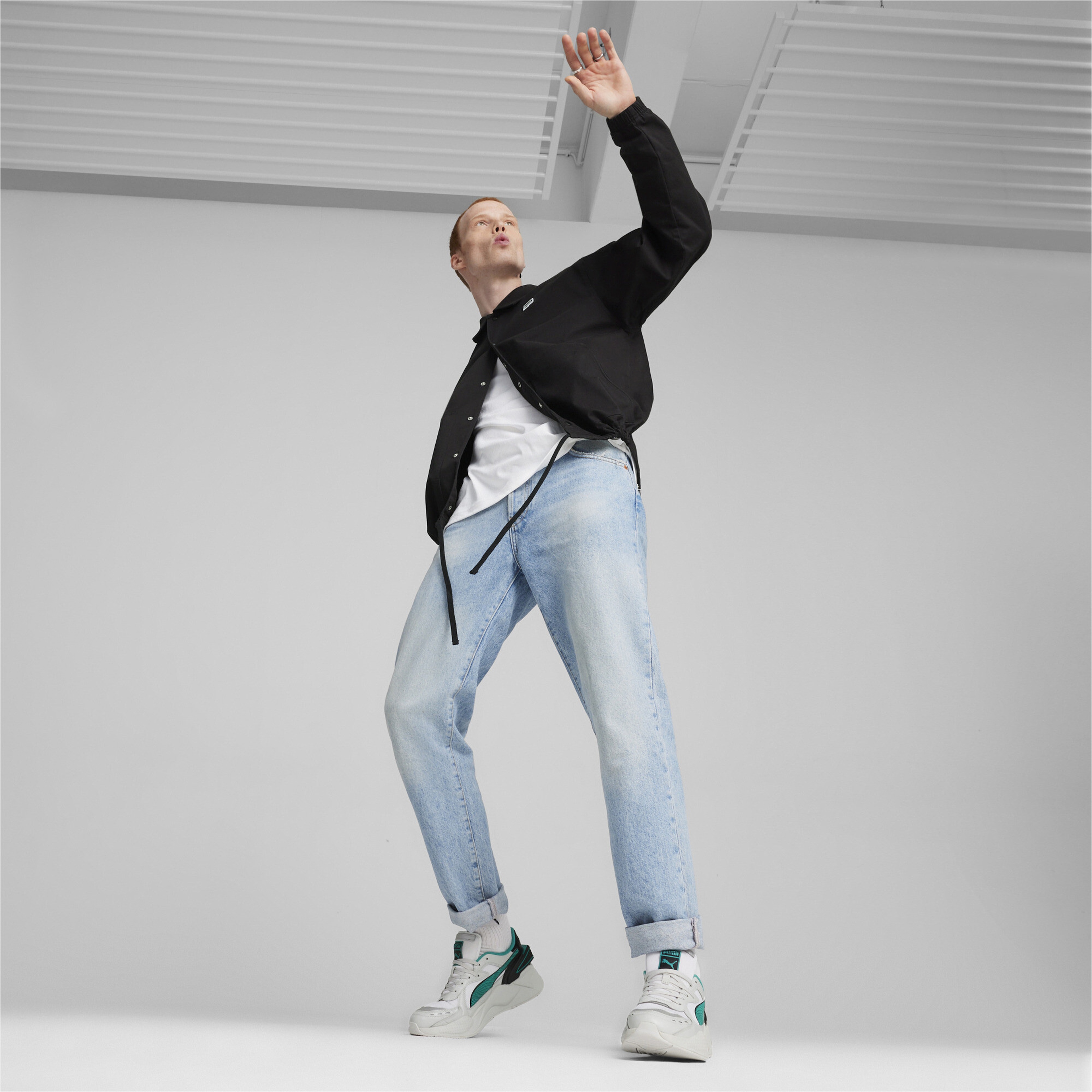 Puma Downtown Erkek Siyah Ceket