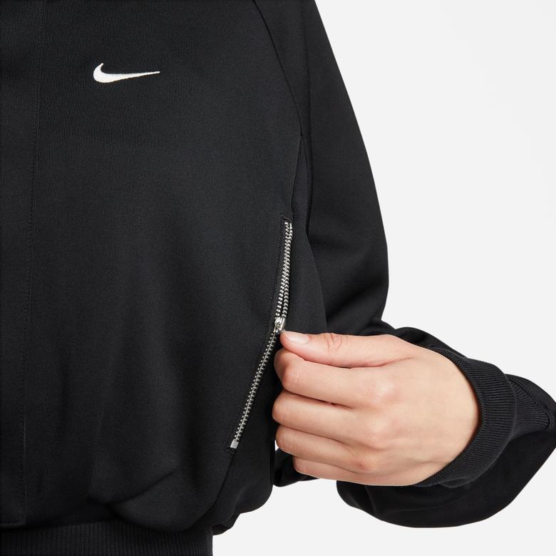 Nike Sportswear Collection Crop Kadın Siyah Ceket