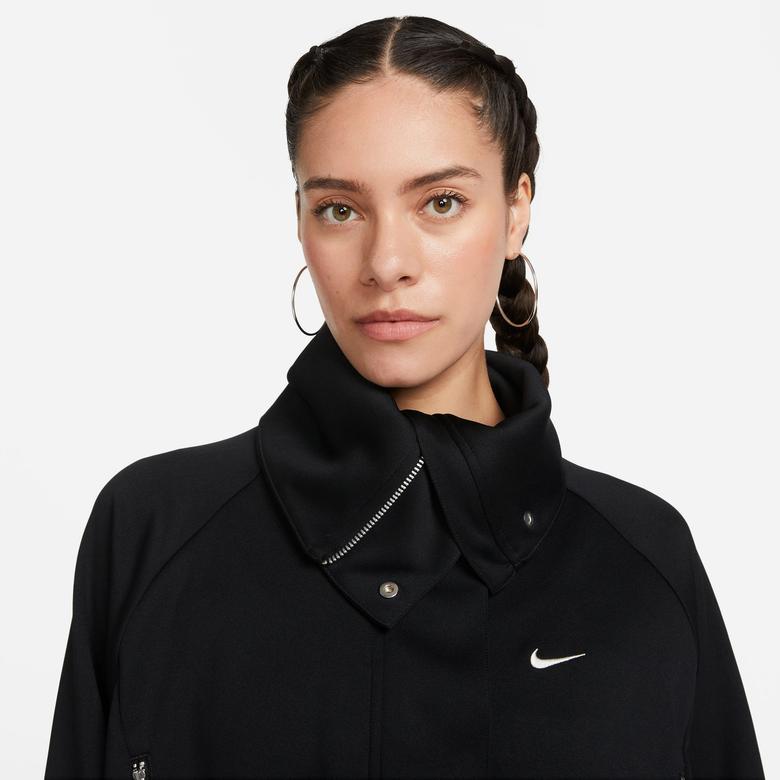 Nike Sportswear Collection Crop Kadın Siyah Ceket