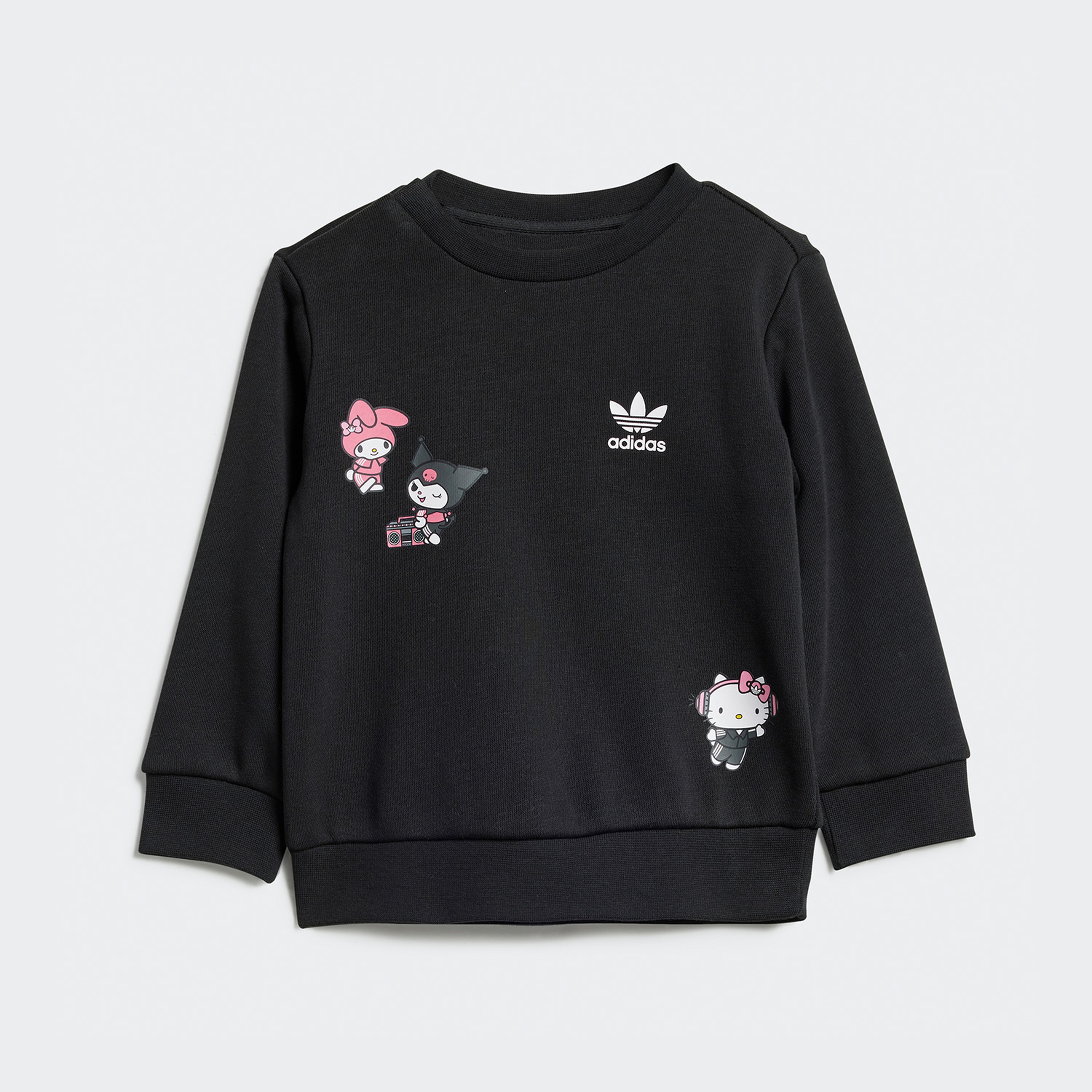 adidas Originals Crew Set Bebek Siyah Eşofman Takımı