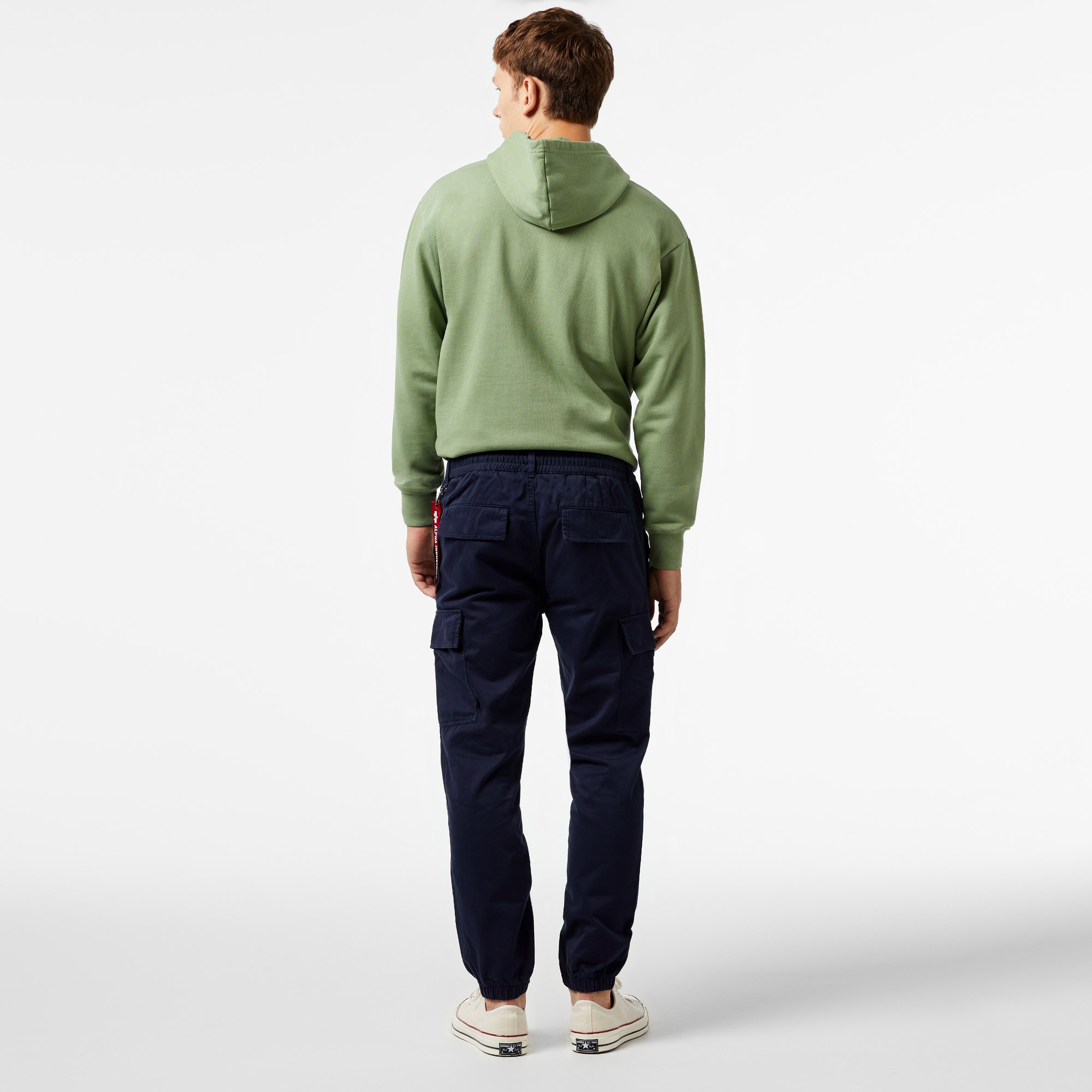 Alpha Industries Cotton Jogger Erkek Mavi Pantolon