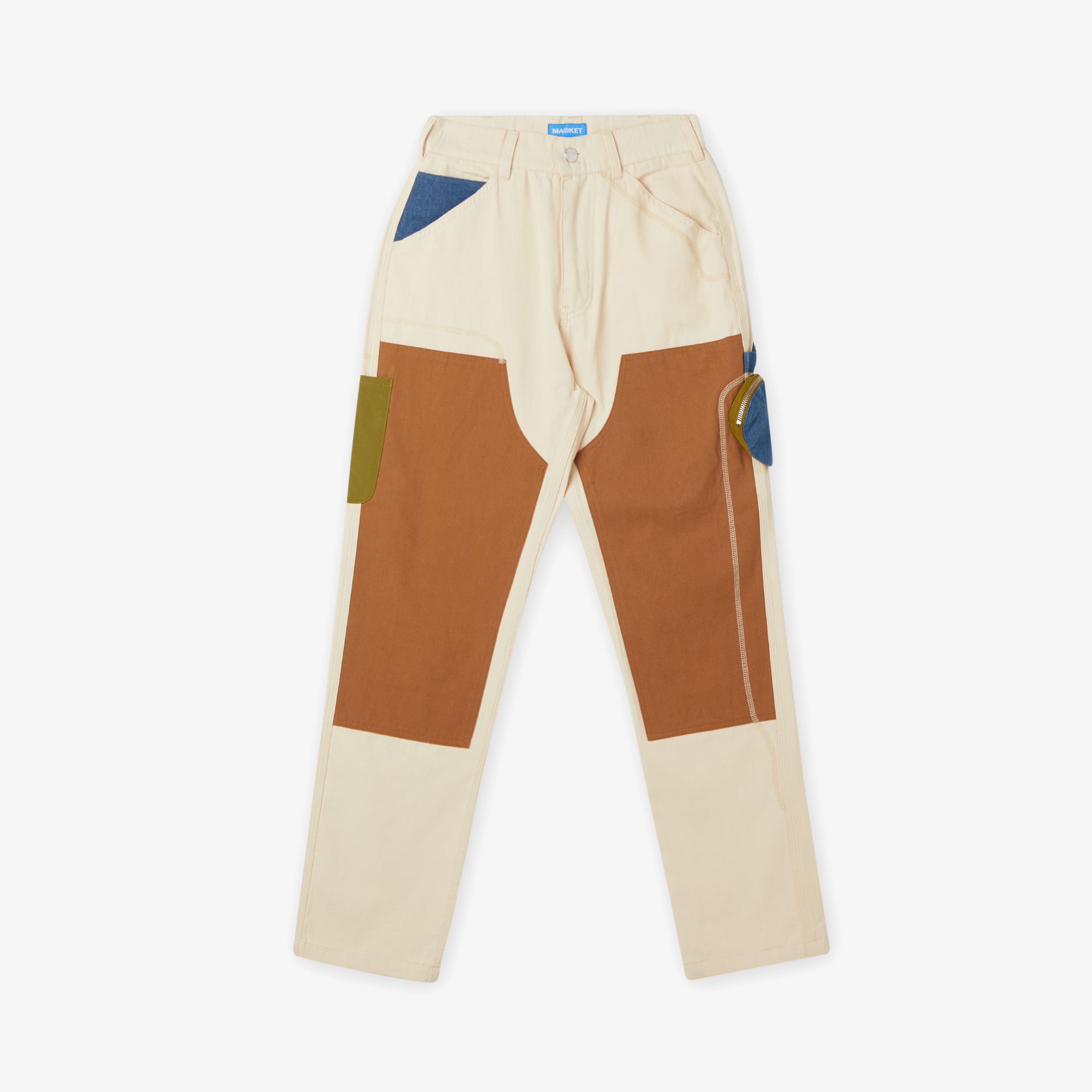 Market Rw Workstations Painter Erkek Beyaz Pantolon