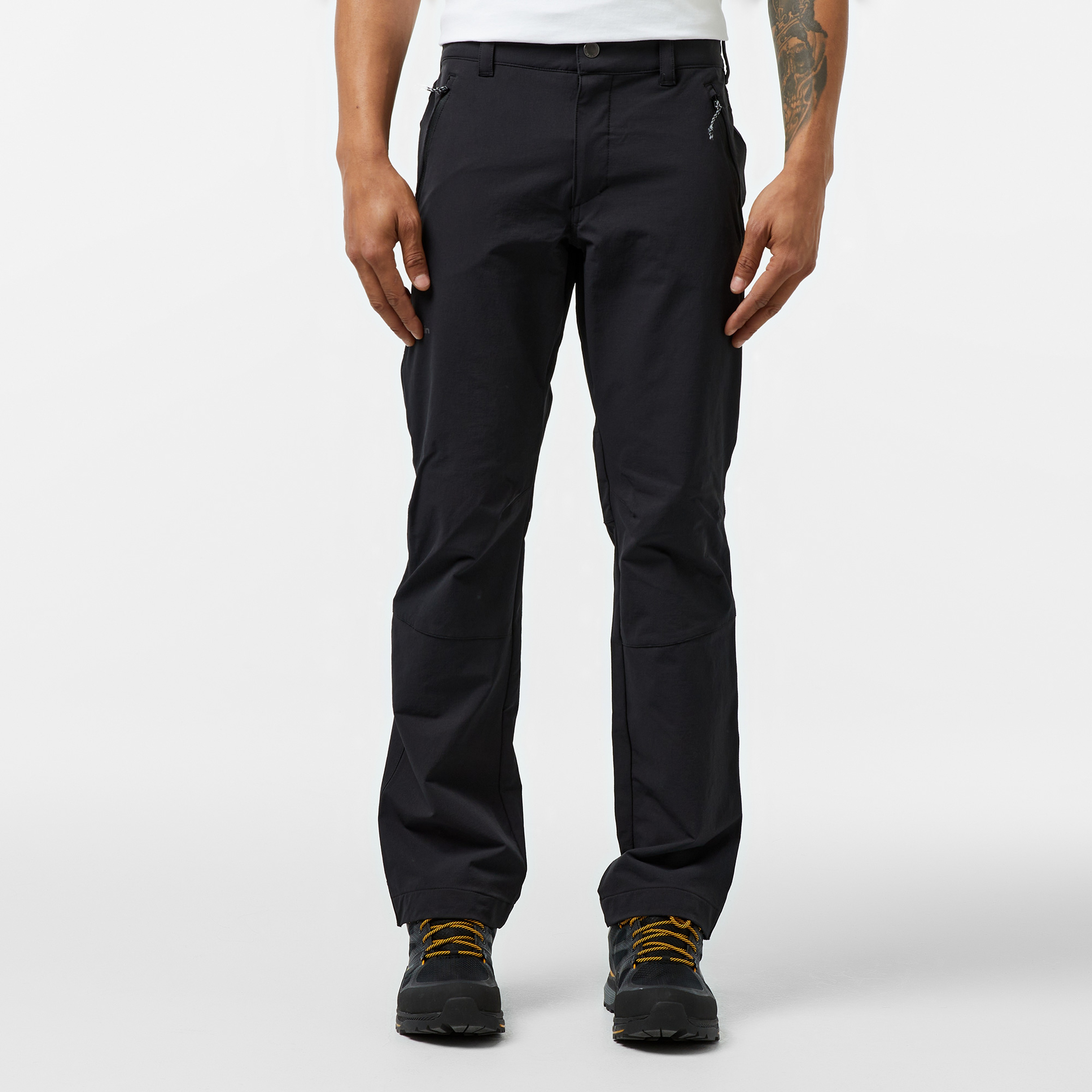 Jack Wolfskin Activate XT Softshell Erkek Siyah Pantolon