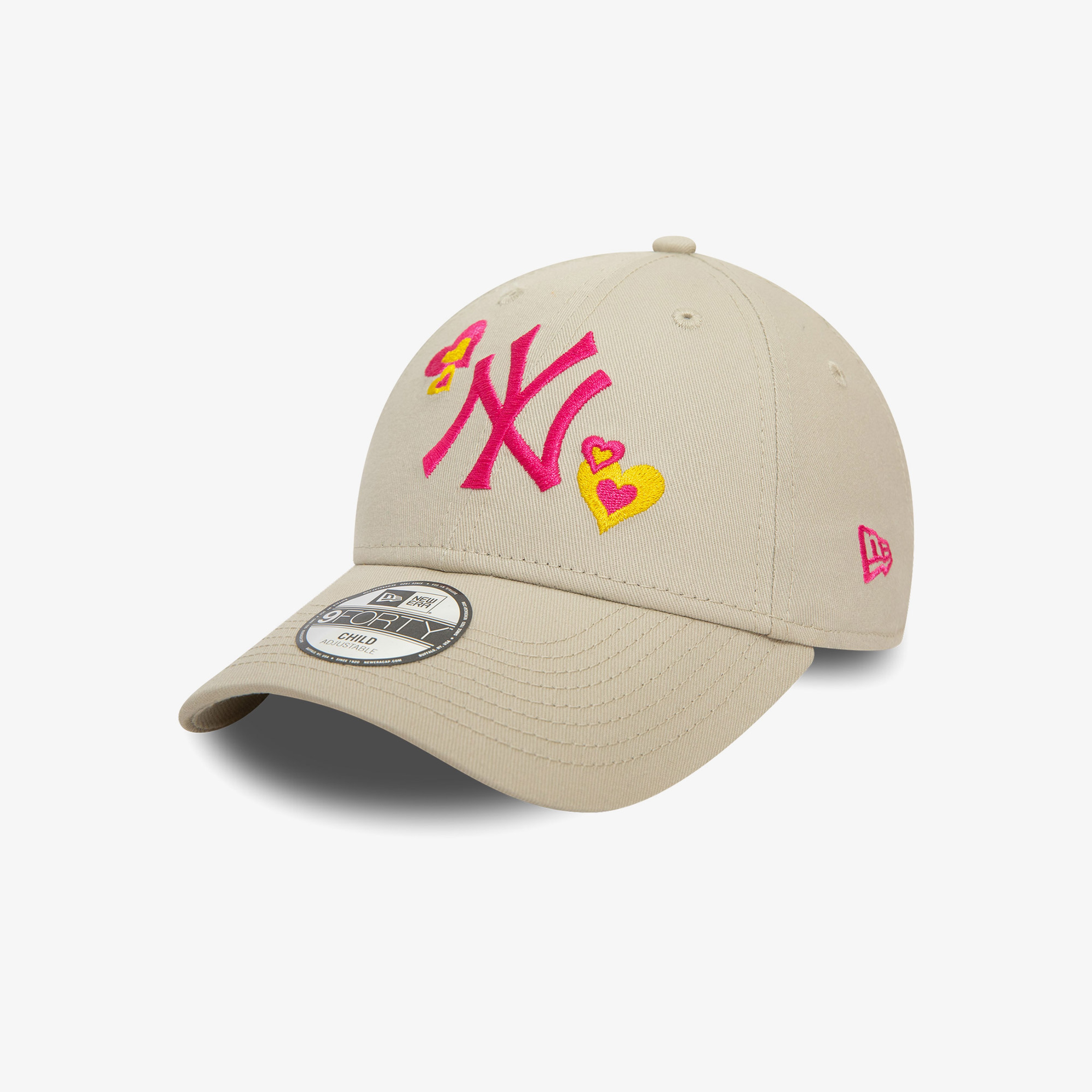 New Era icon 9Forty Neyyan  Stnbrp Çocuk Bej Şapka