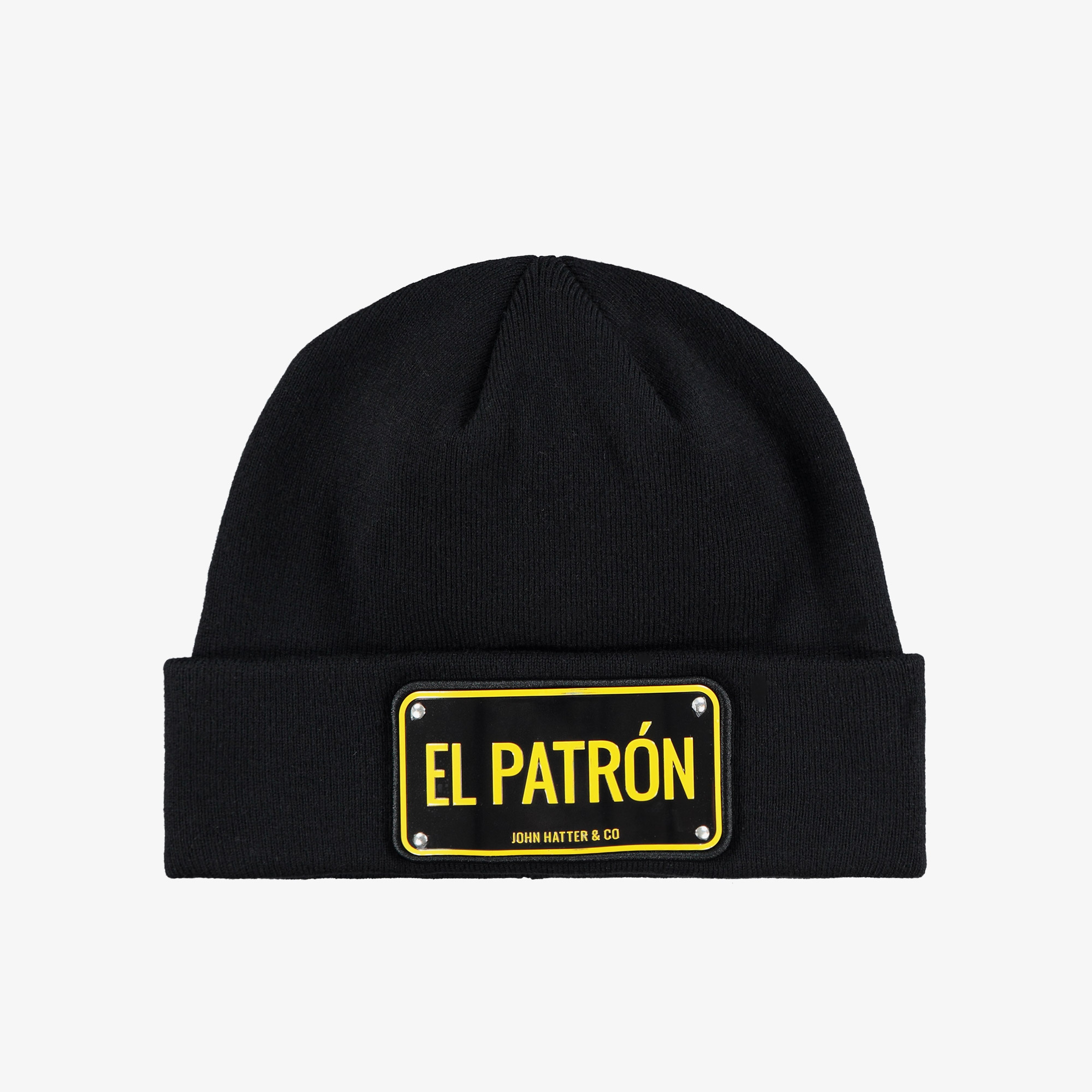 John Hatter Co El Patron Erkek Siyah Bere