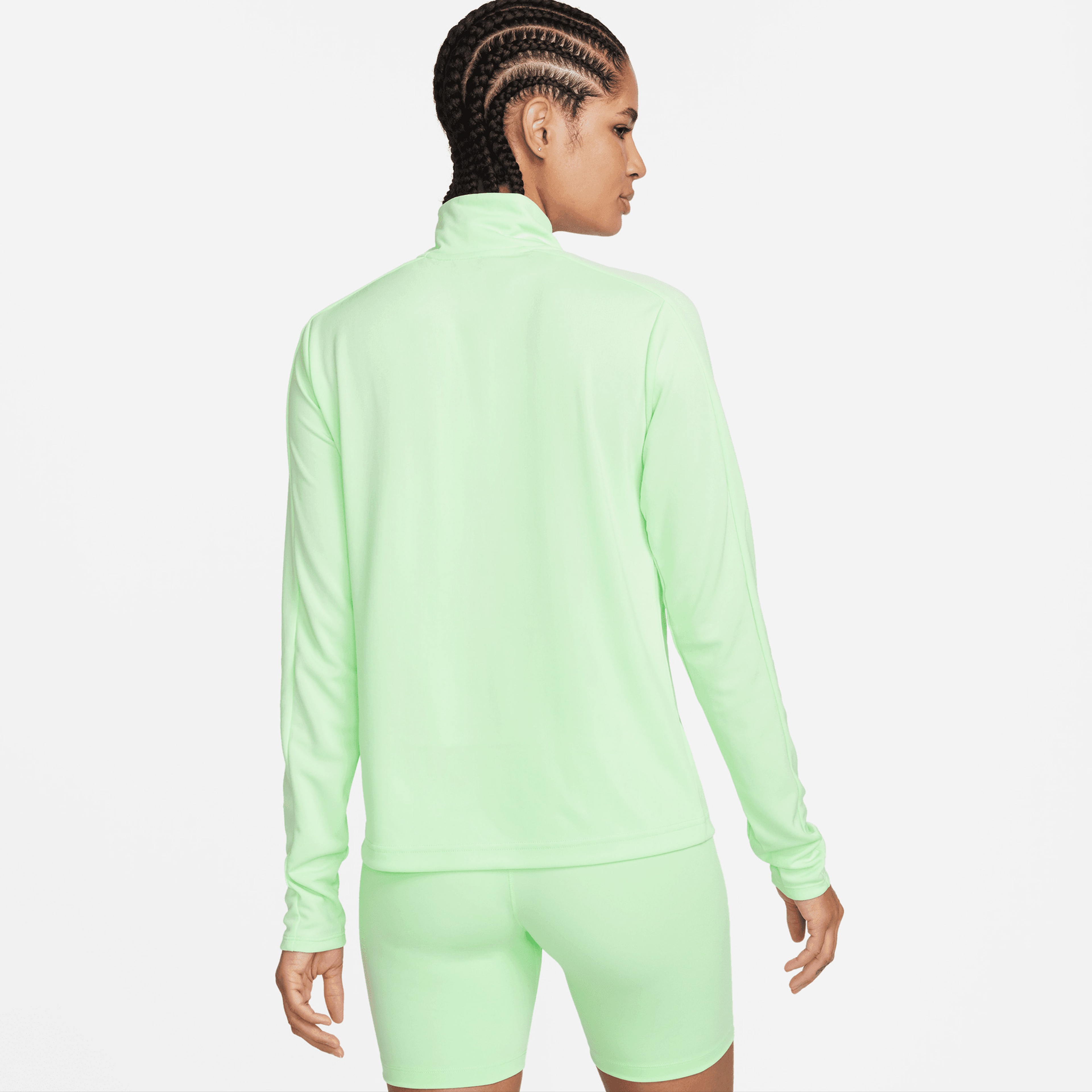 Nike Pacer Dri-FIT 1/4-Zip Pullover Kadın Yeşil Sweatshirt