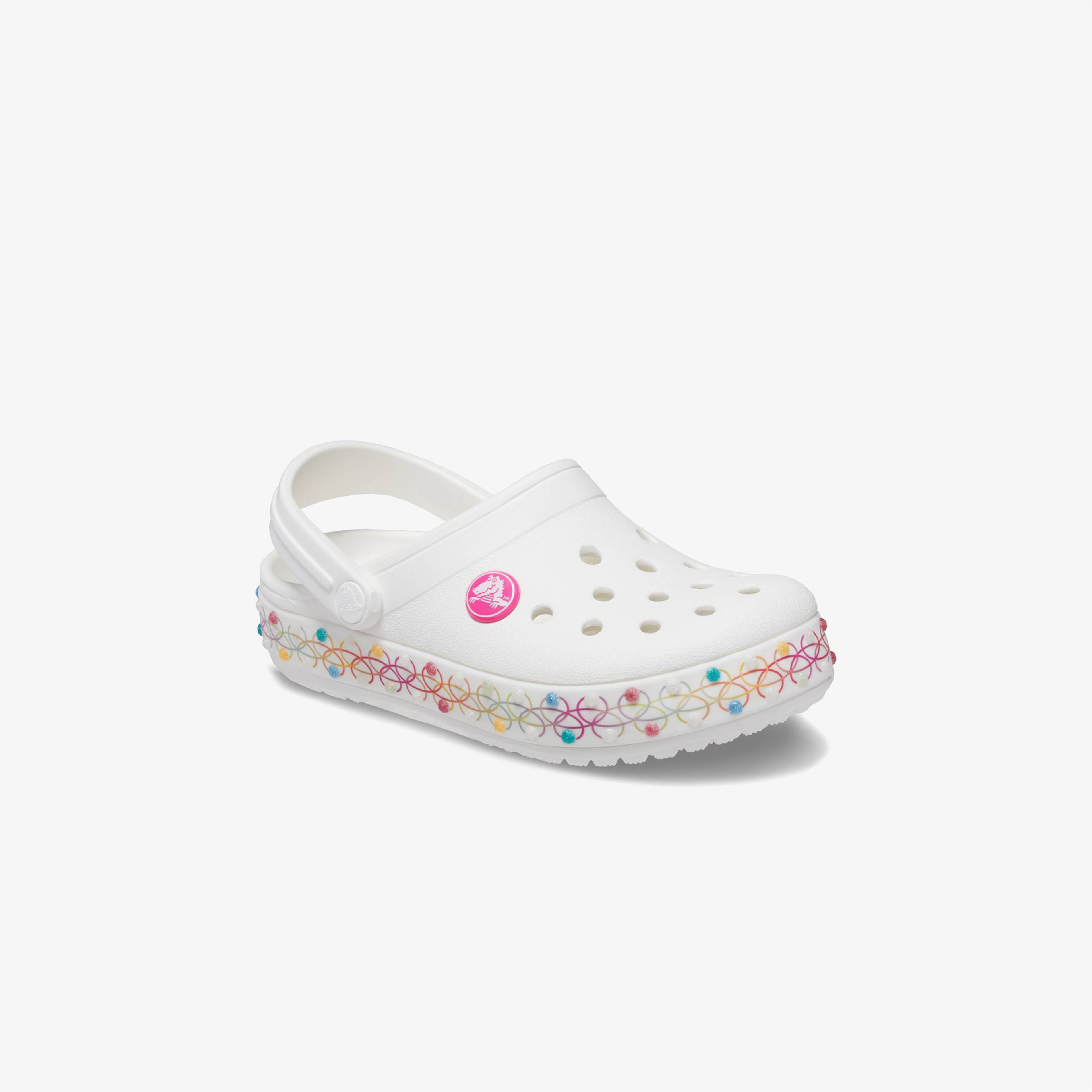 Crocs Crocband Stretch Necklace  Bebek Beyaz Terlik