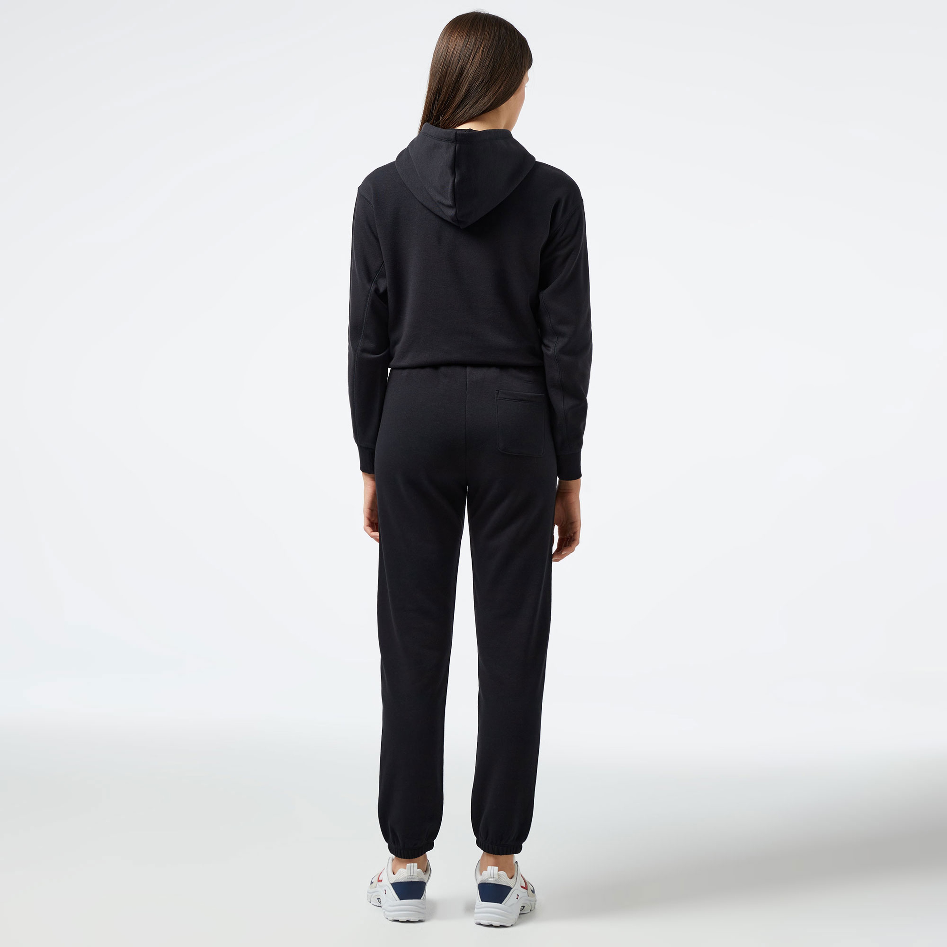 Champion Elastic Cuff Kadın Siyah Eşofman Altı