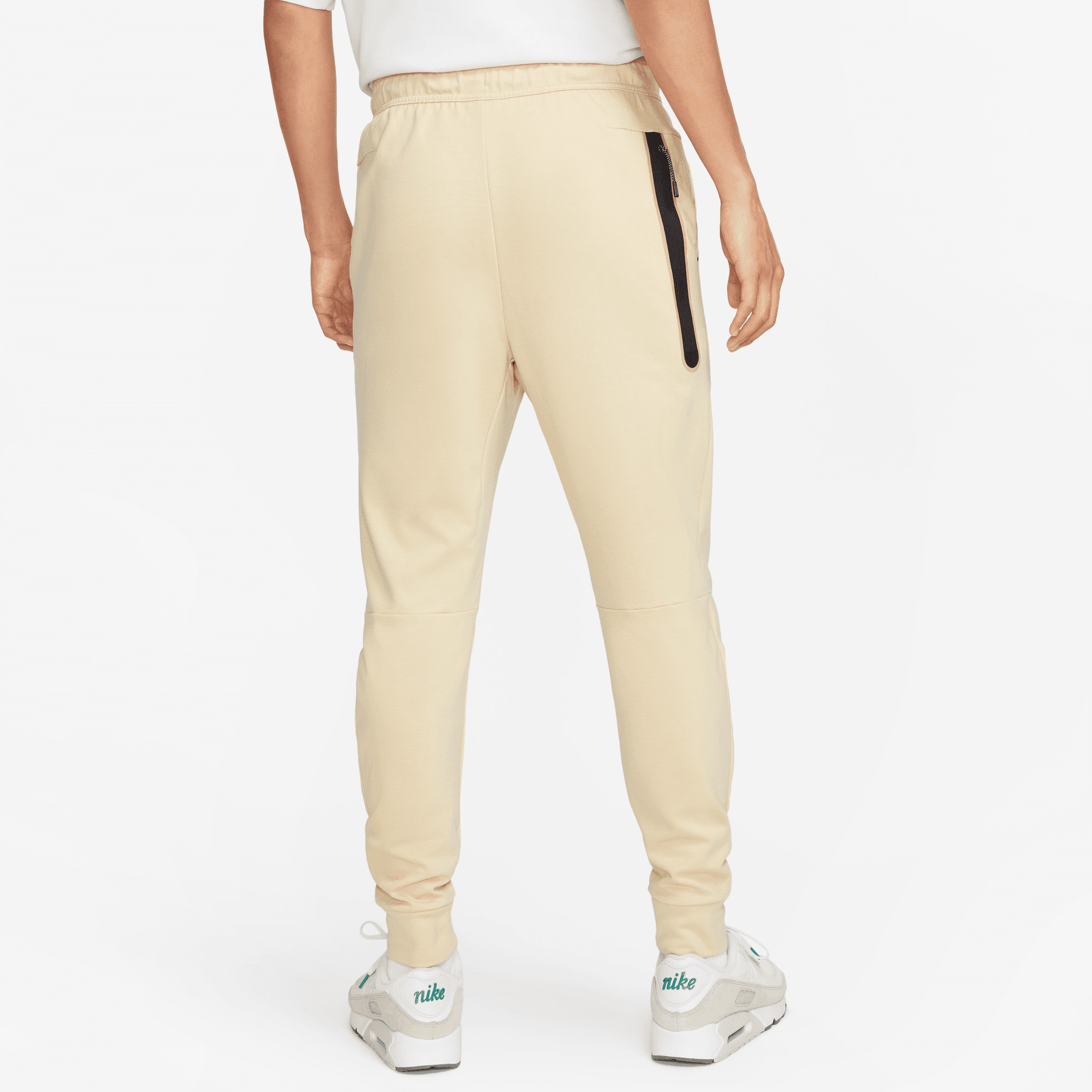 Nike Sportswear Tech Fleece Lightweight Slim-Fit Erkek Krem Eşofman Altı