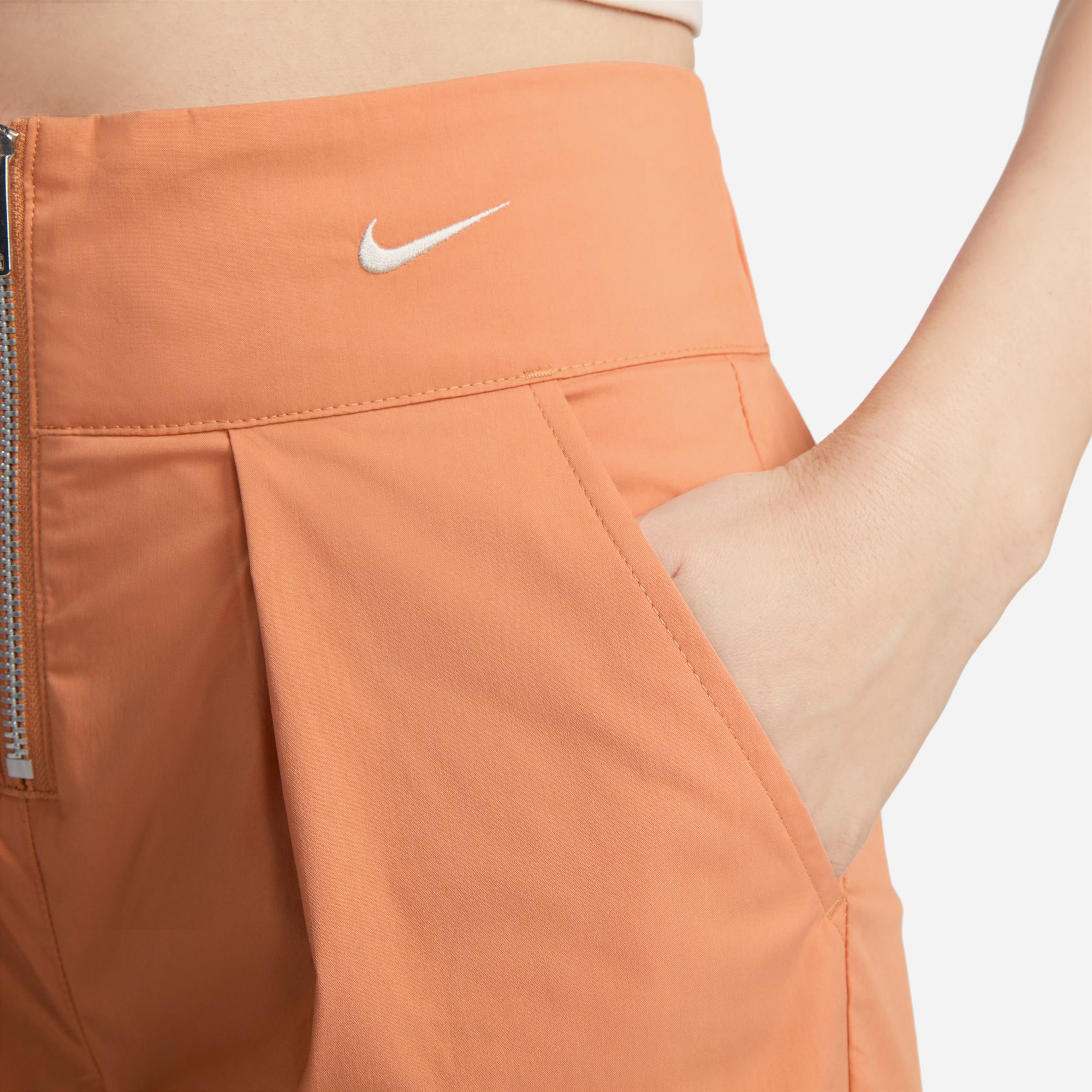 Nike Sportswear Collection Woven Trouser Kadın Turuncu Eşofman Altı