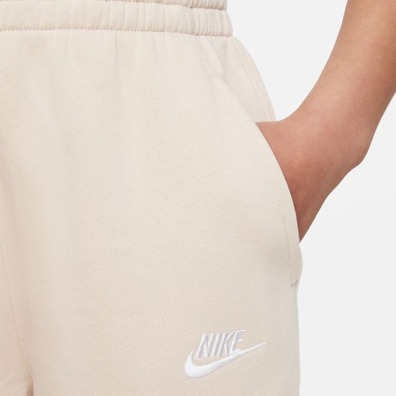 Nike Sportswear Club Fleece High Rise Çocuk Bej Eşofman Altı
