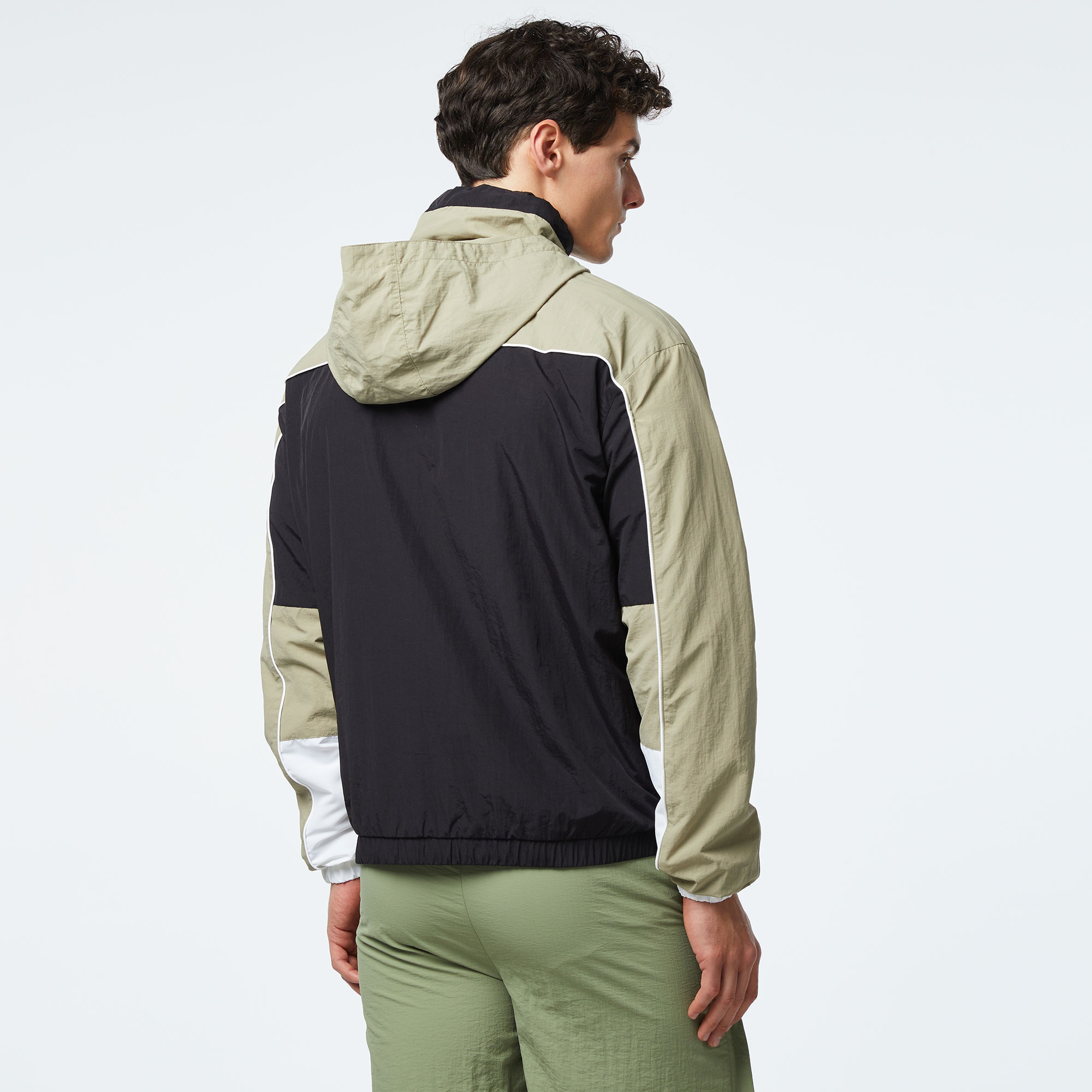 Karl Kani Woven Retro Windbreaker Erkek Yeşil Ceket