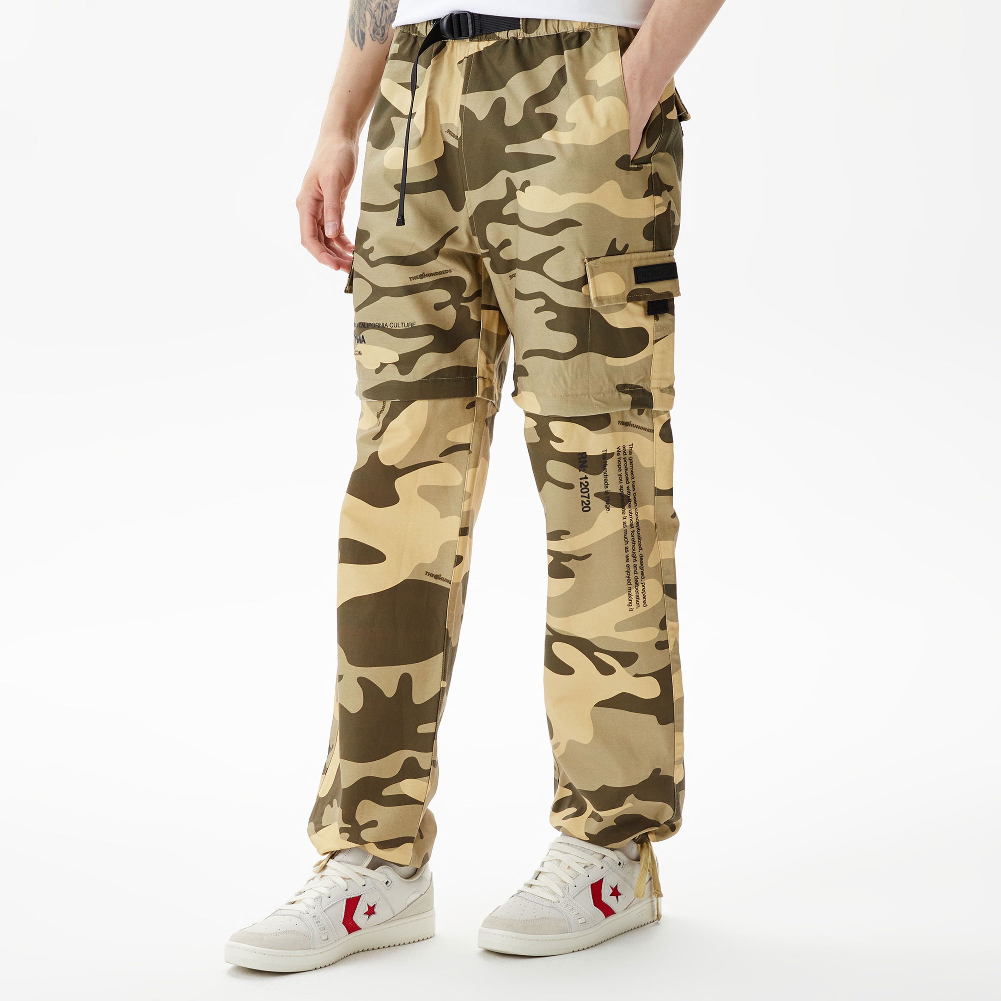 The Hundreds Camp Convertible Erkek Haki Pantolon
