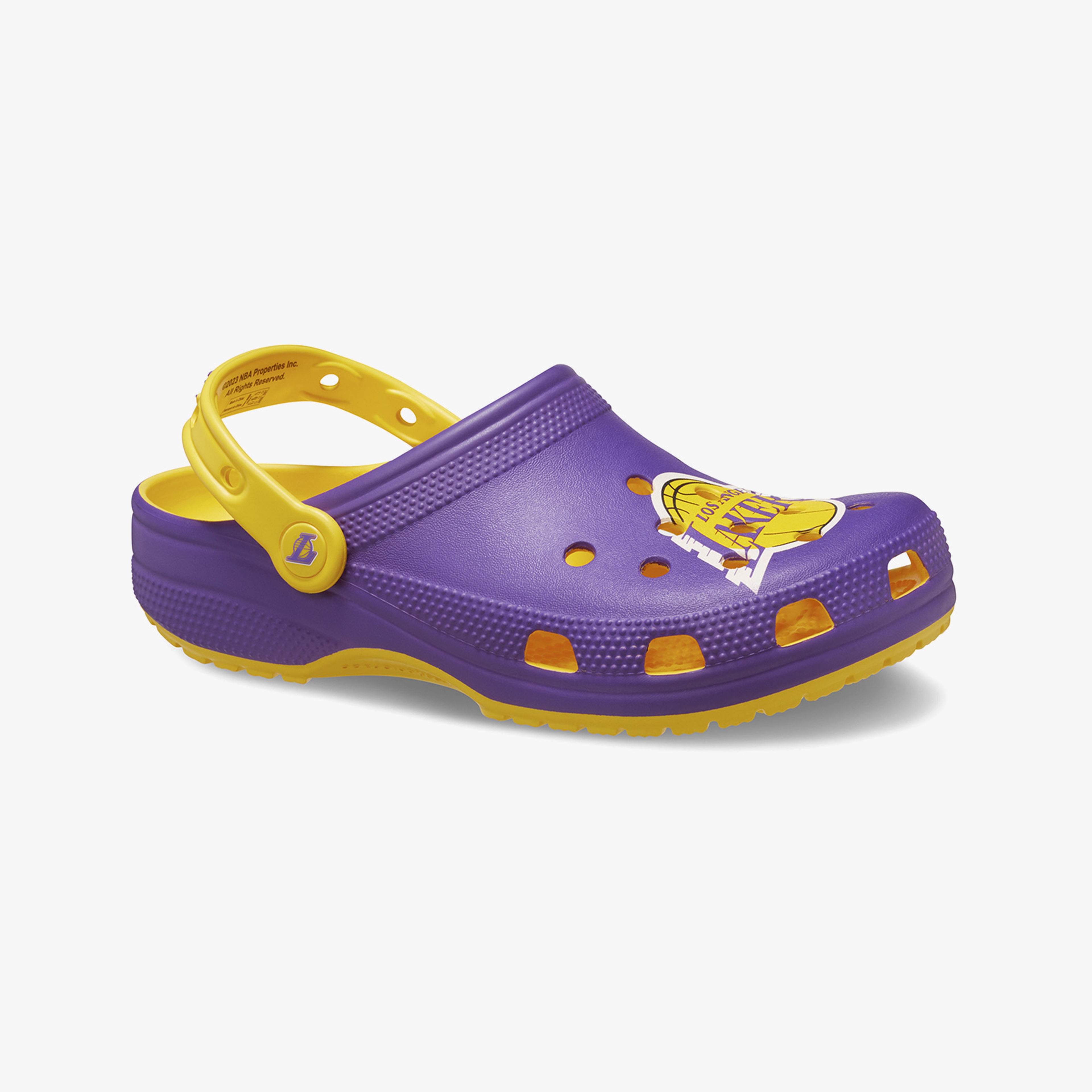 Crocs NBA Los Angeles Lakers Cls Clg Erkek Mor Terlik