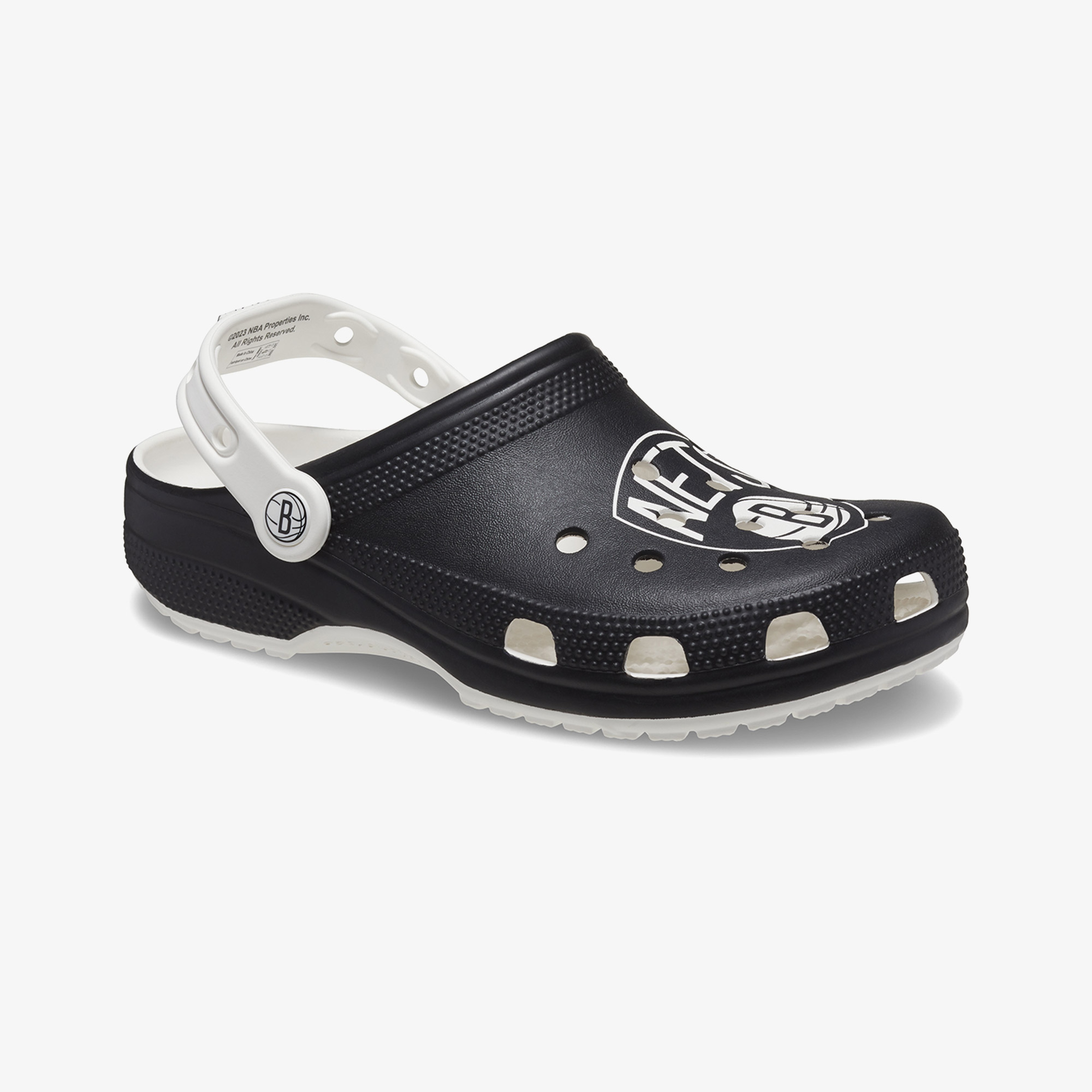 Crocs NBA Brooklyn Nets Cls Clg Erkek Siyah Terlik