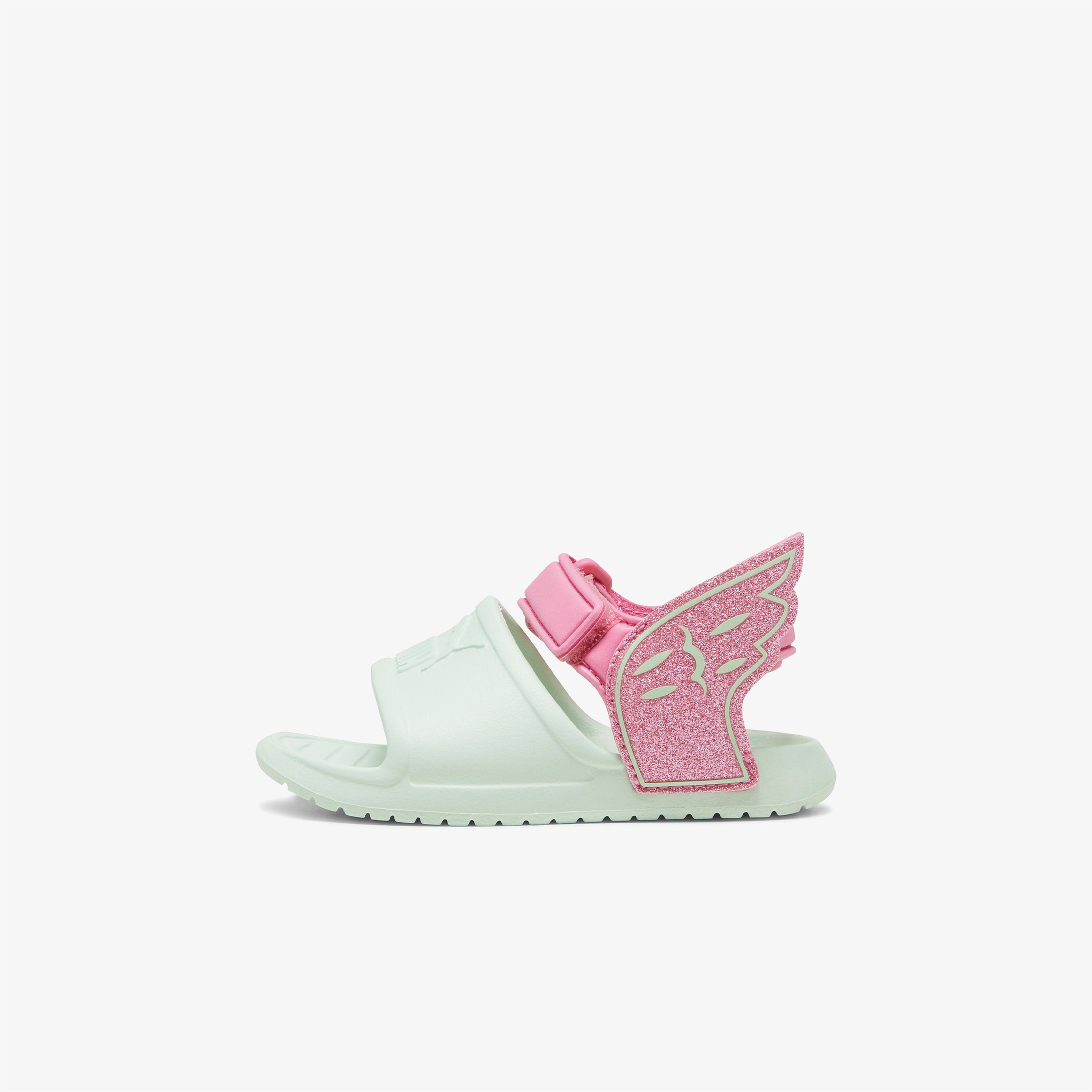 Puma Divecat V2 injex Hero Bebek Yeşil/Pembe Sandalet