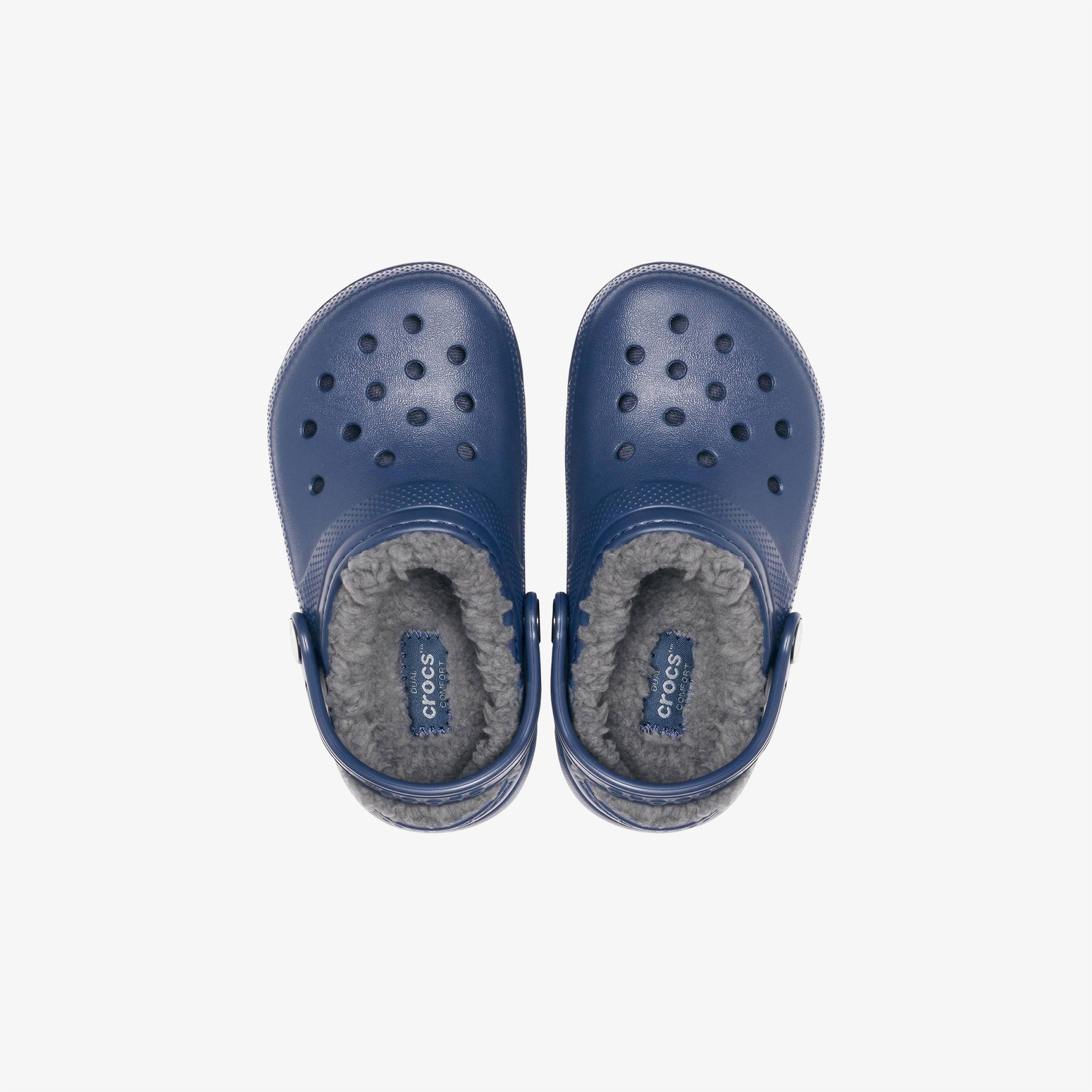 Crocs Classic Lined Clog Çocuk Lacivert Terlik