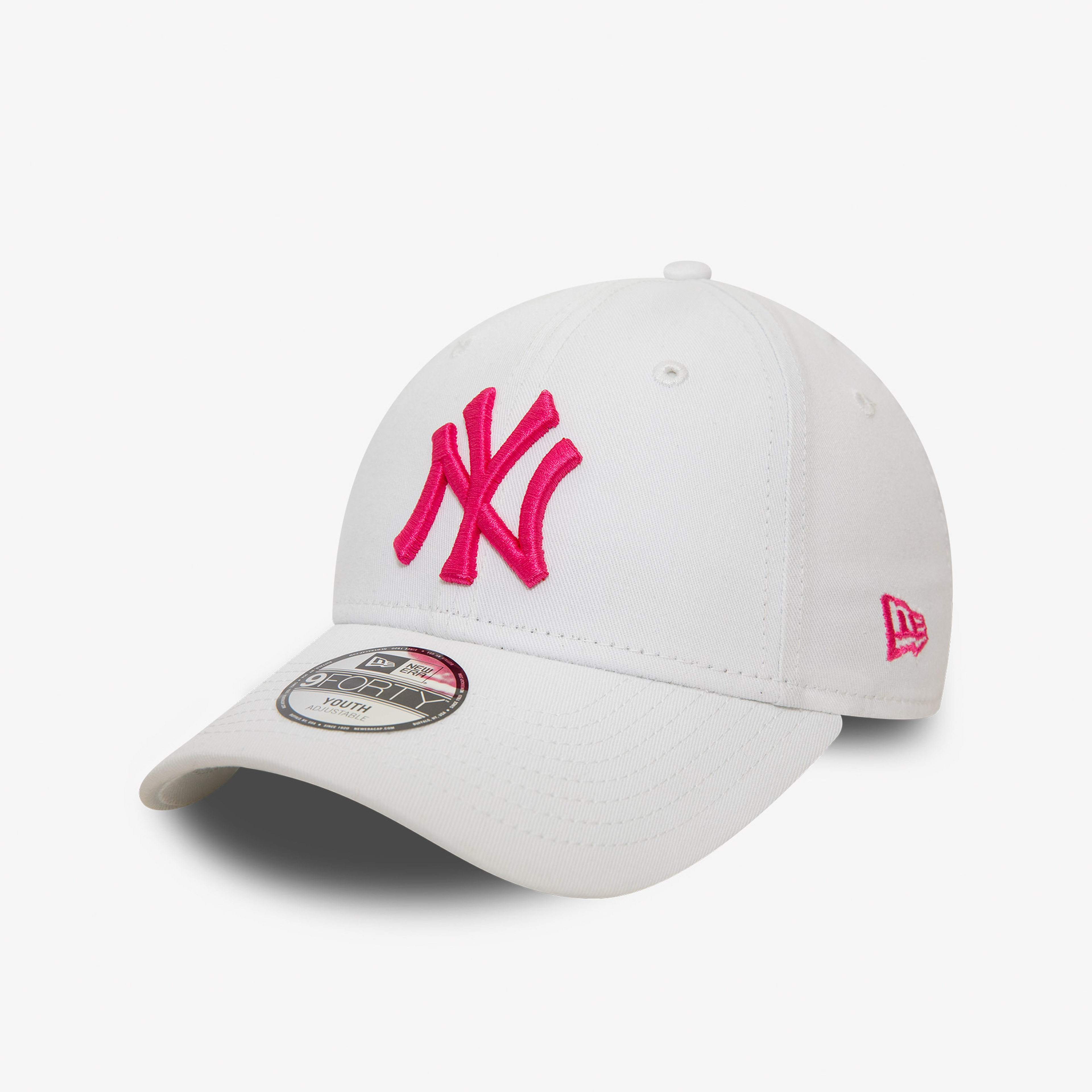 New Era 9Forty New York Yankees Çocuk Beyaz Şort