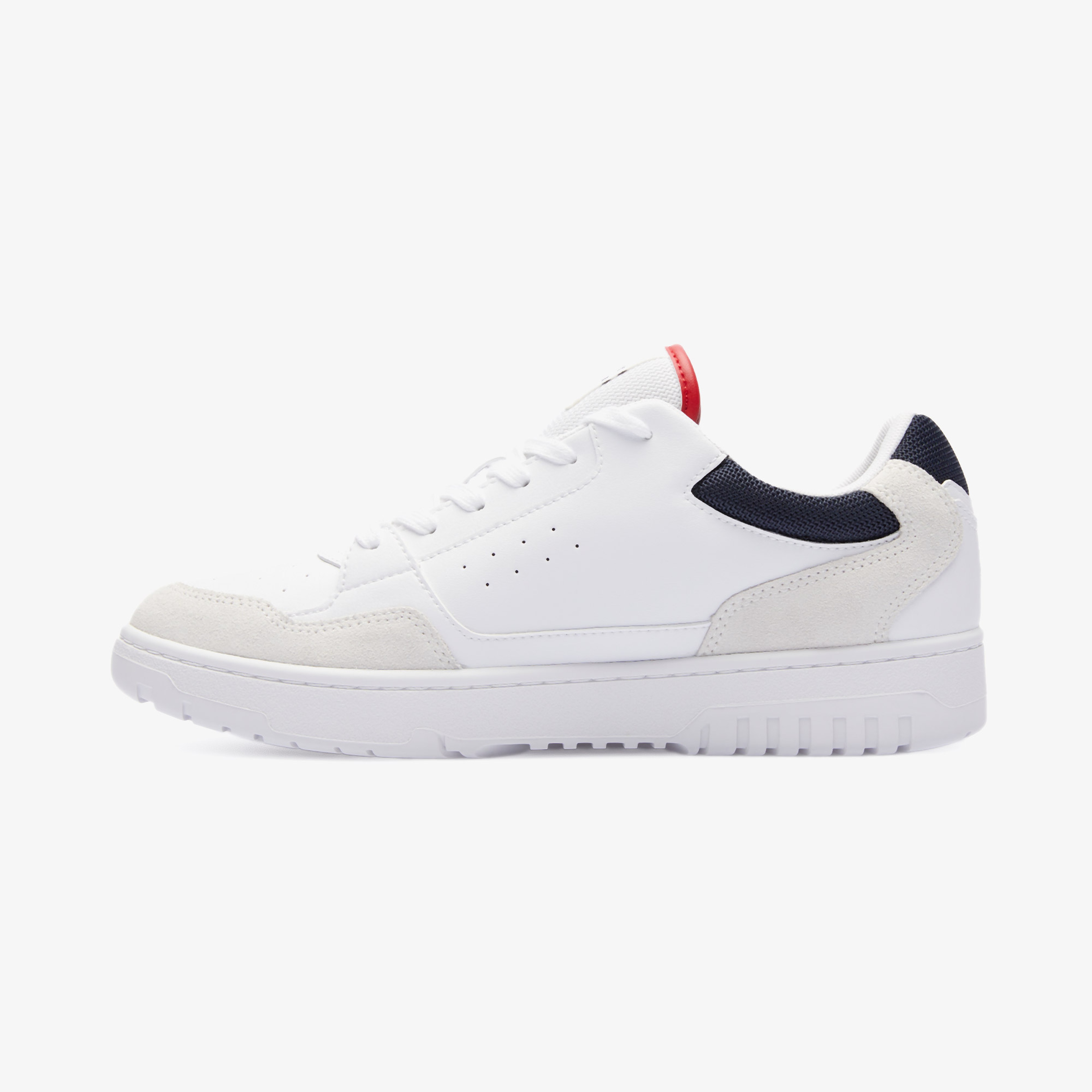 Tommy Hilfiger Basket Core Leather Essentials Erkek Beyaz Sneaker