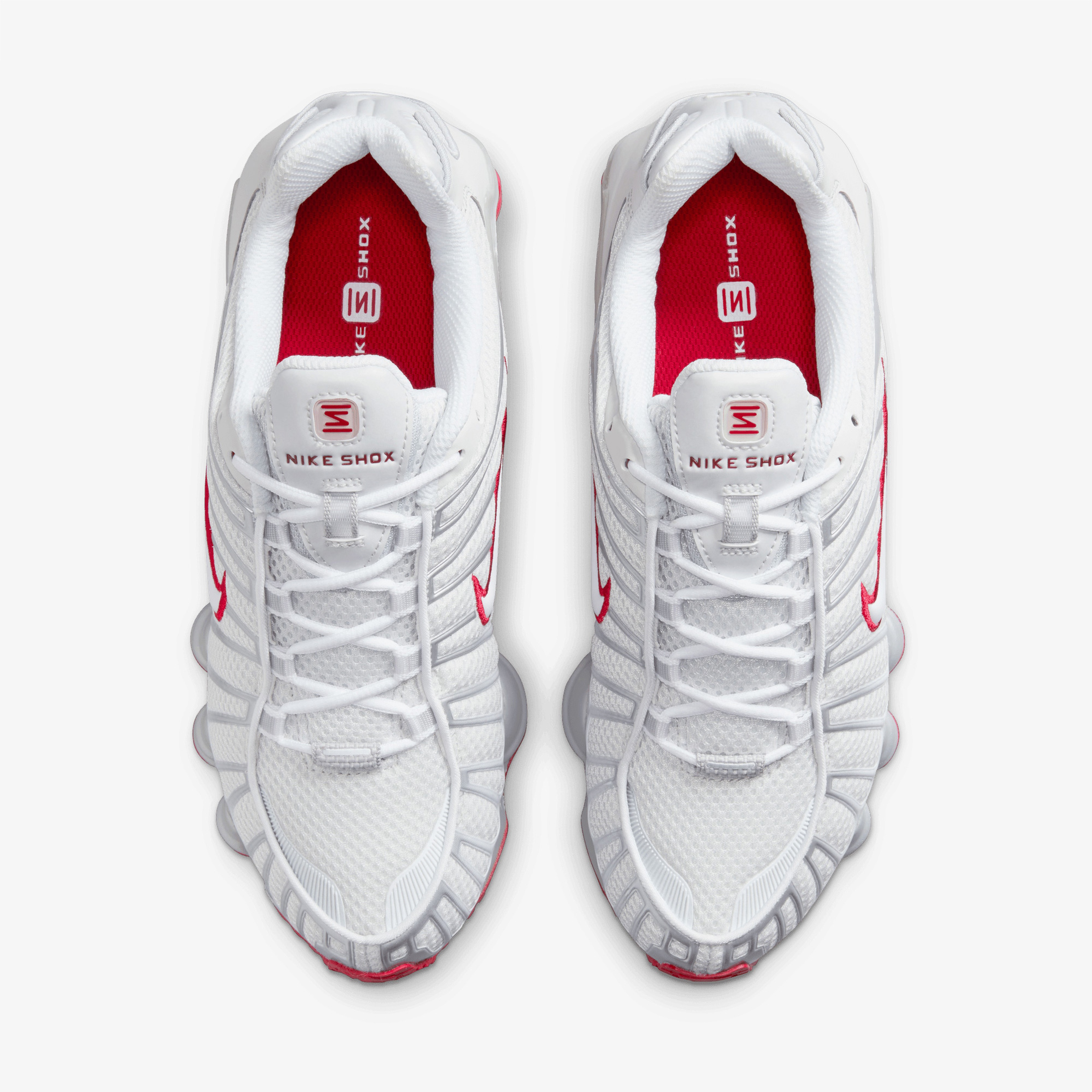 Nike Shox TL Sportswear Kadın Kırmızı/Beyaz Spor Ayakkabı